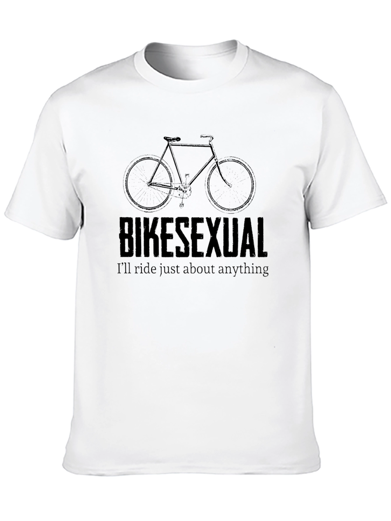 Bikesexual Graphic Tee - Ill Ride Anything