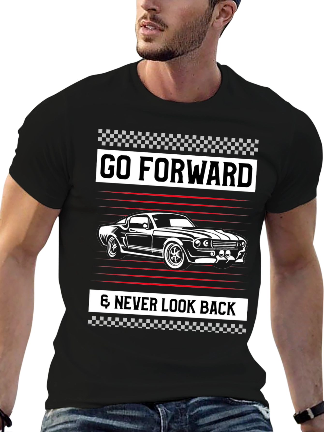 Go Forward Classic Car T-Shirt
