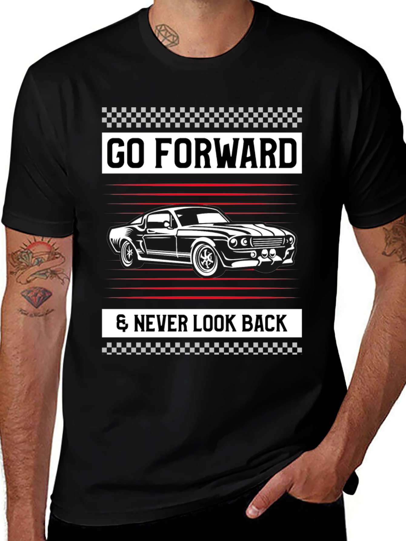 Go Forward Classic Car T-Shirt