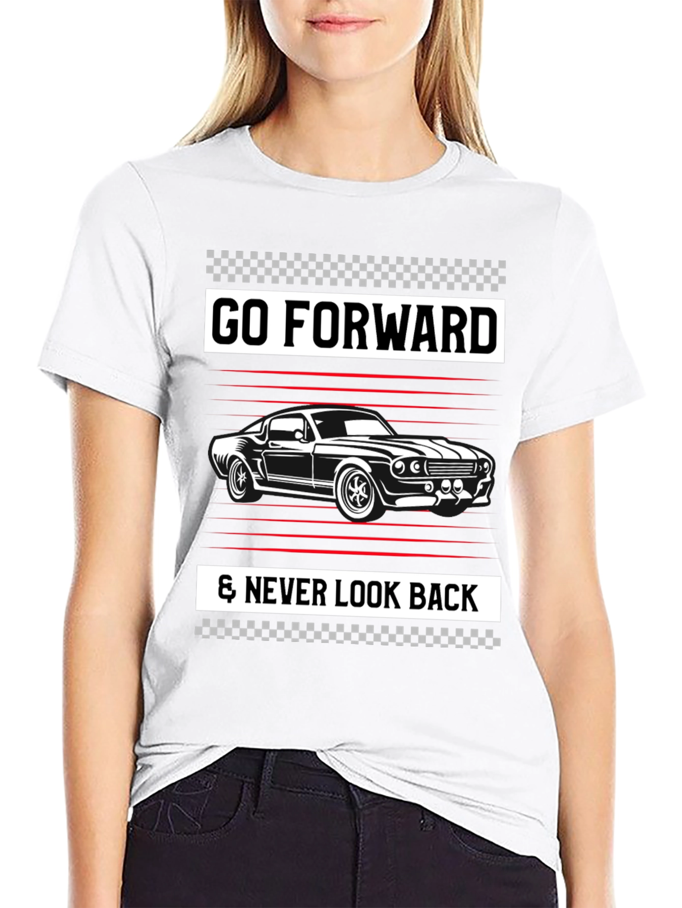 Go Forward Classic Car T-Shirt