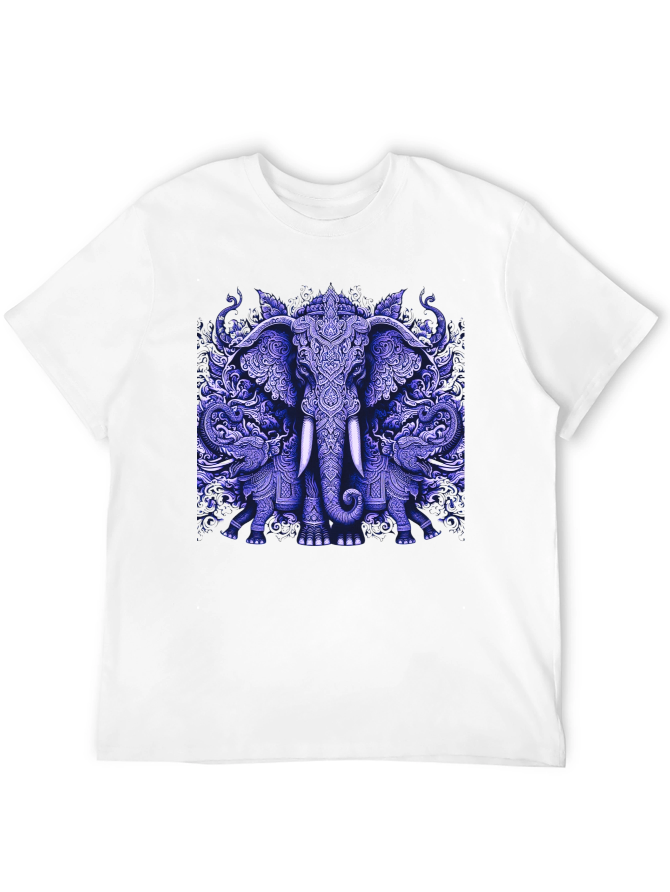 Elephant Graphic Print Tee