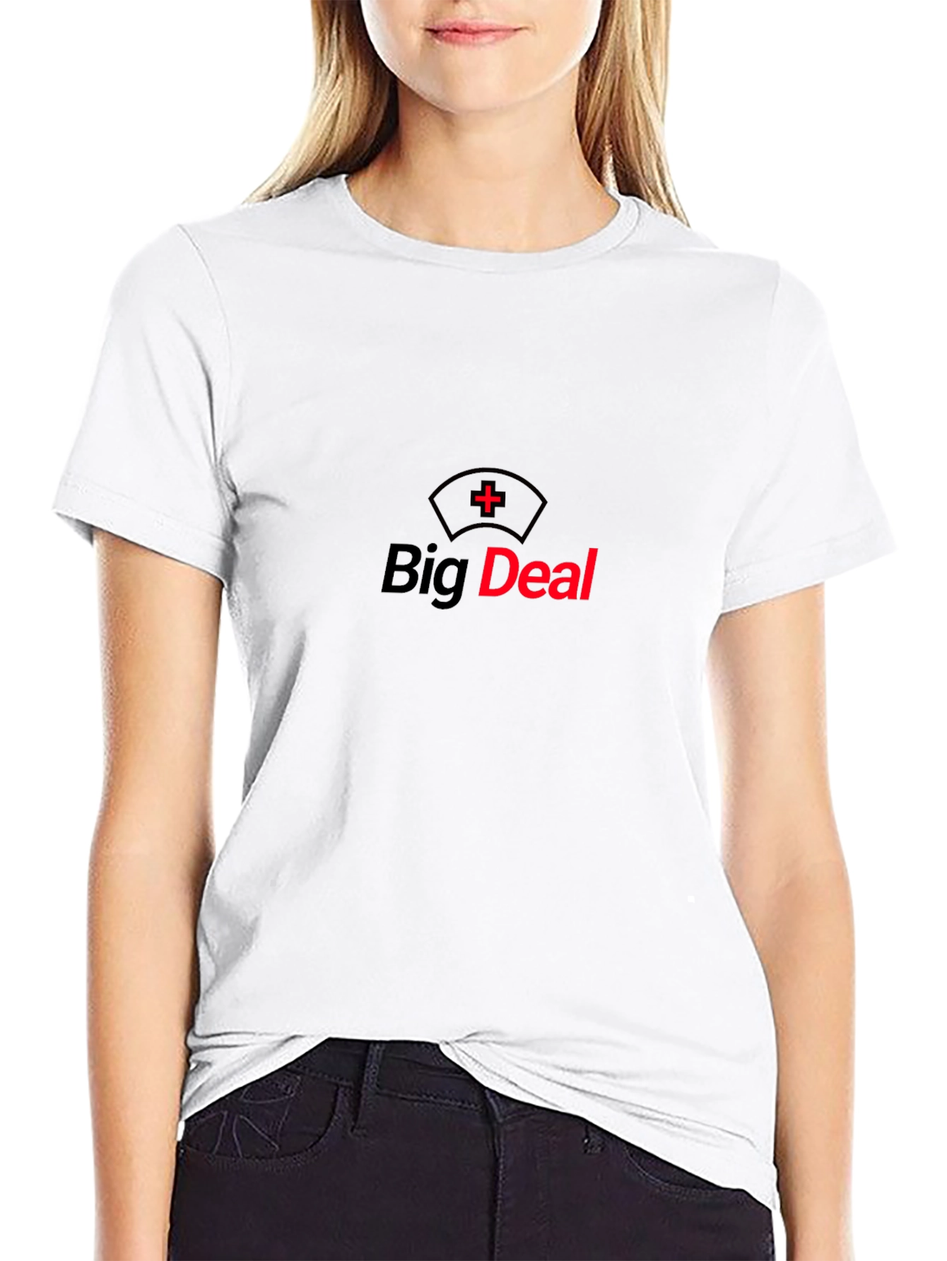 Big Deal Nurse T-Shirt - Black