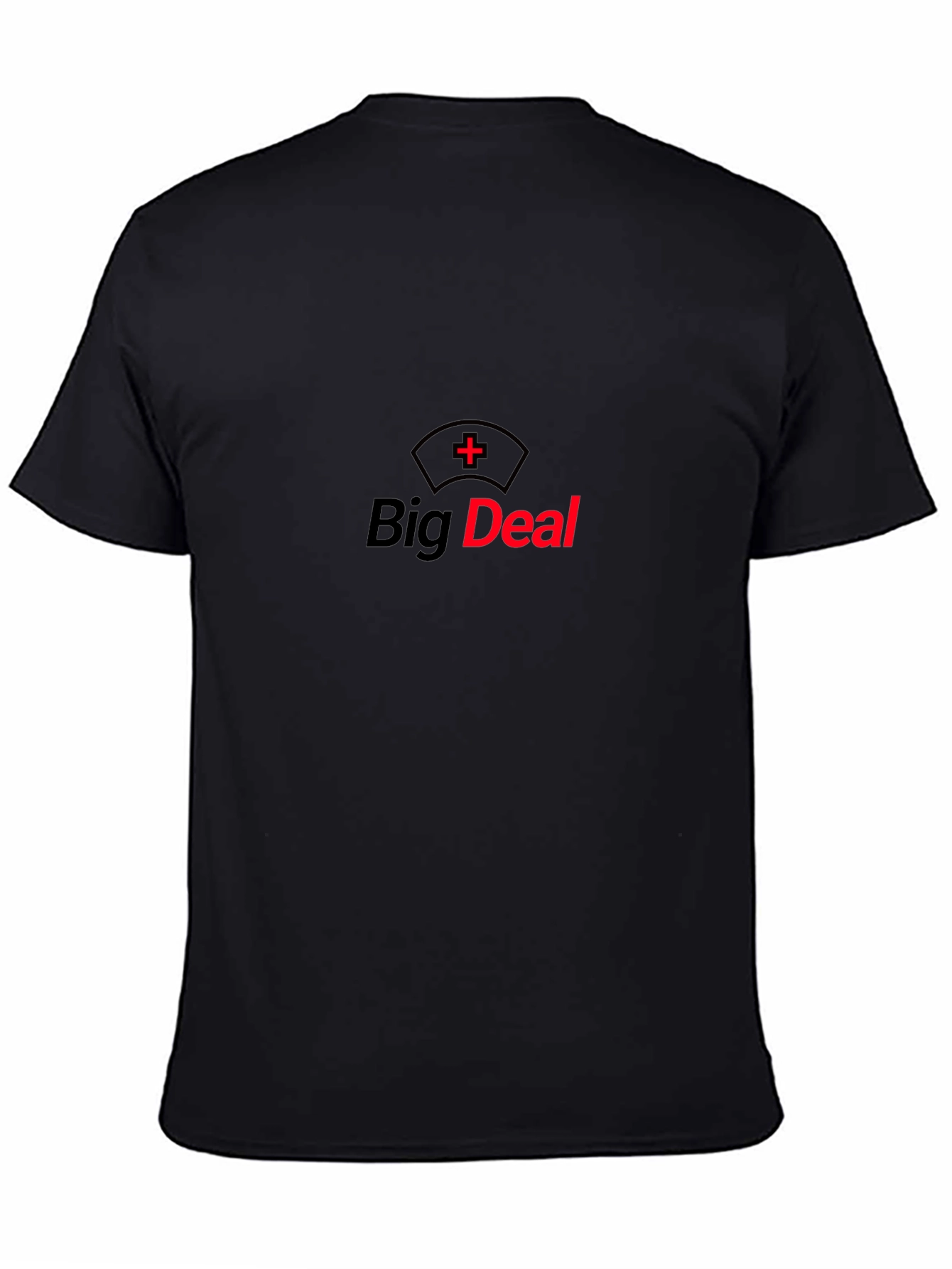 Big Deal Nurse T-Shirt - Black