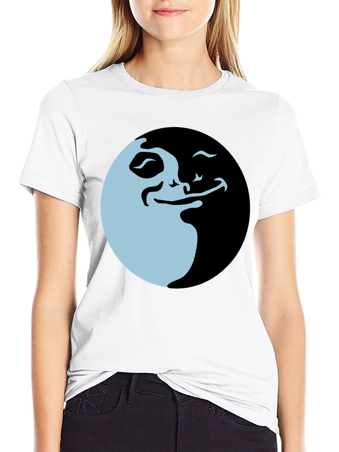 Funny Meme Graphic Tee - Black Cotton T-Shirt