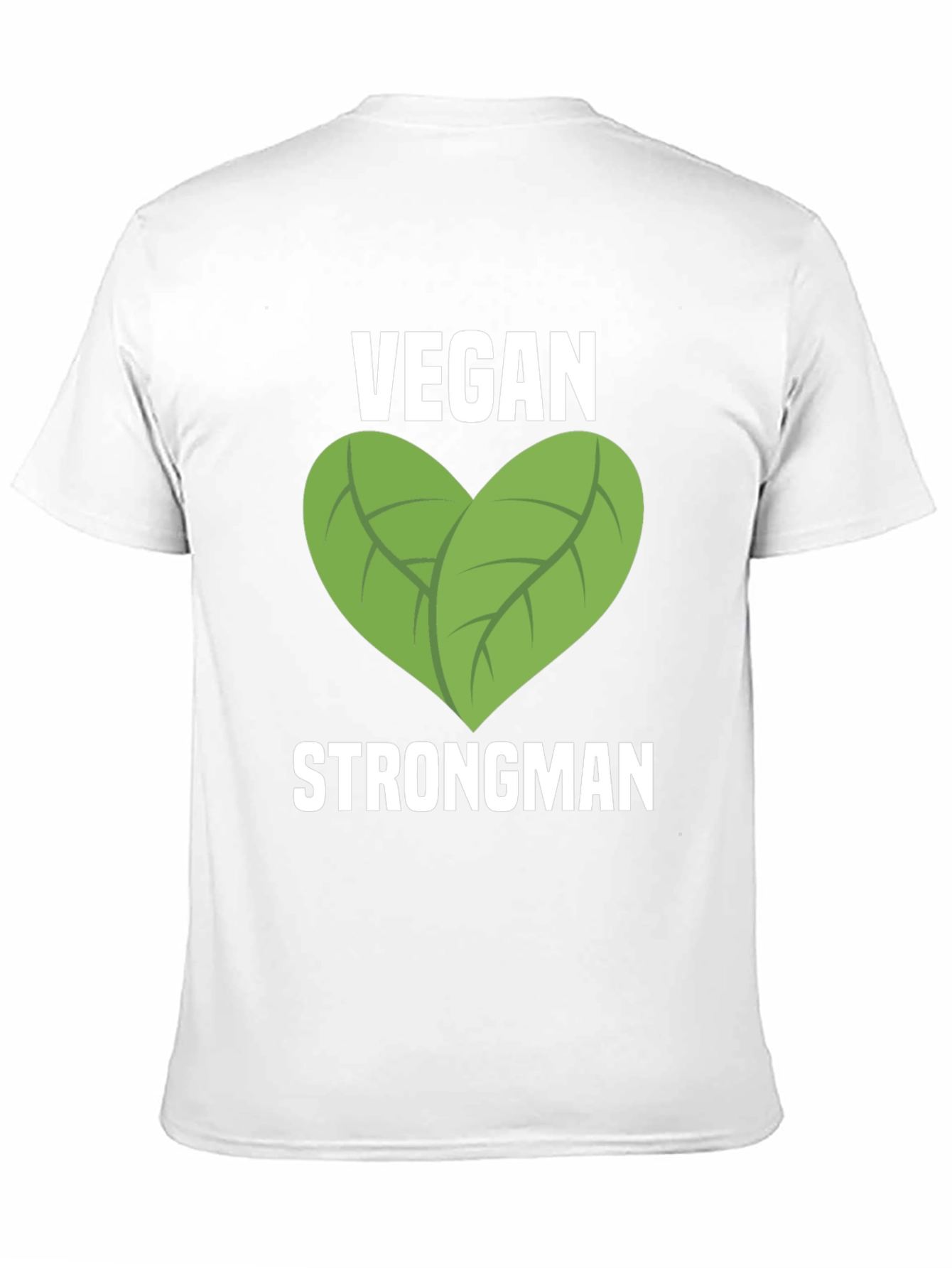 Vegan Strongman Graphic T-Shirt
