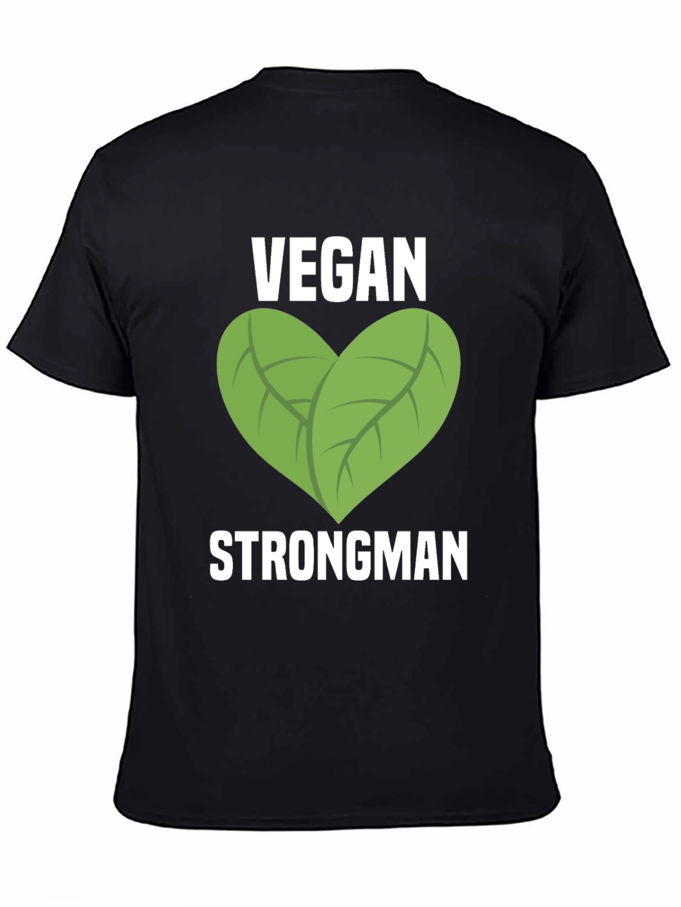 Vegan Strongman Graphic T-Shirt