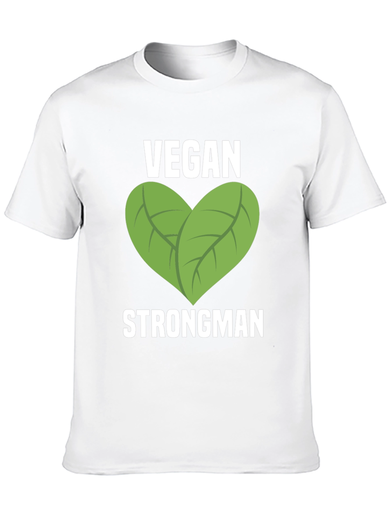 Vegan Strongman Graphic T-Shirt