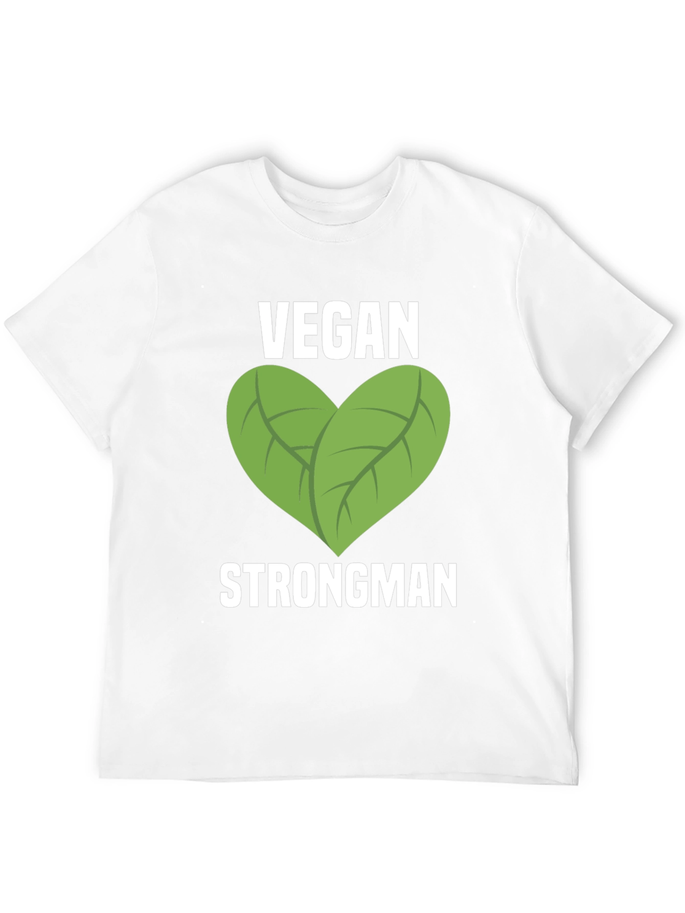 Vegan Strongman Graphic T-Shirt