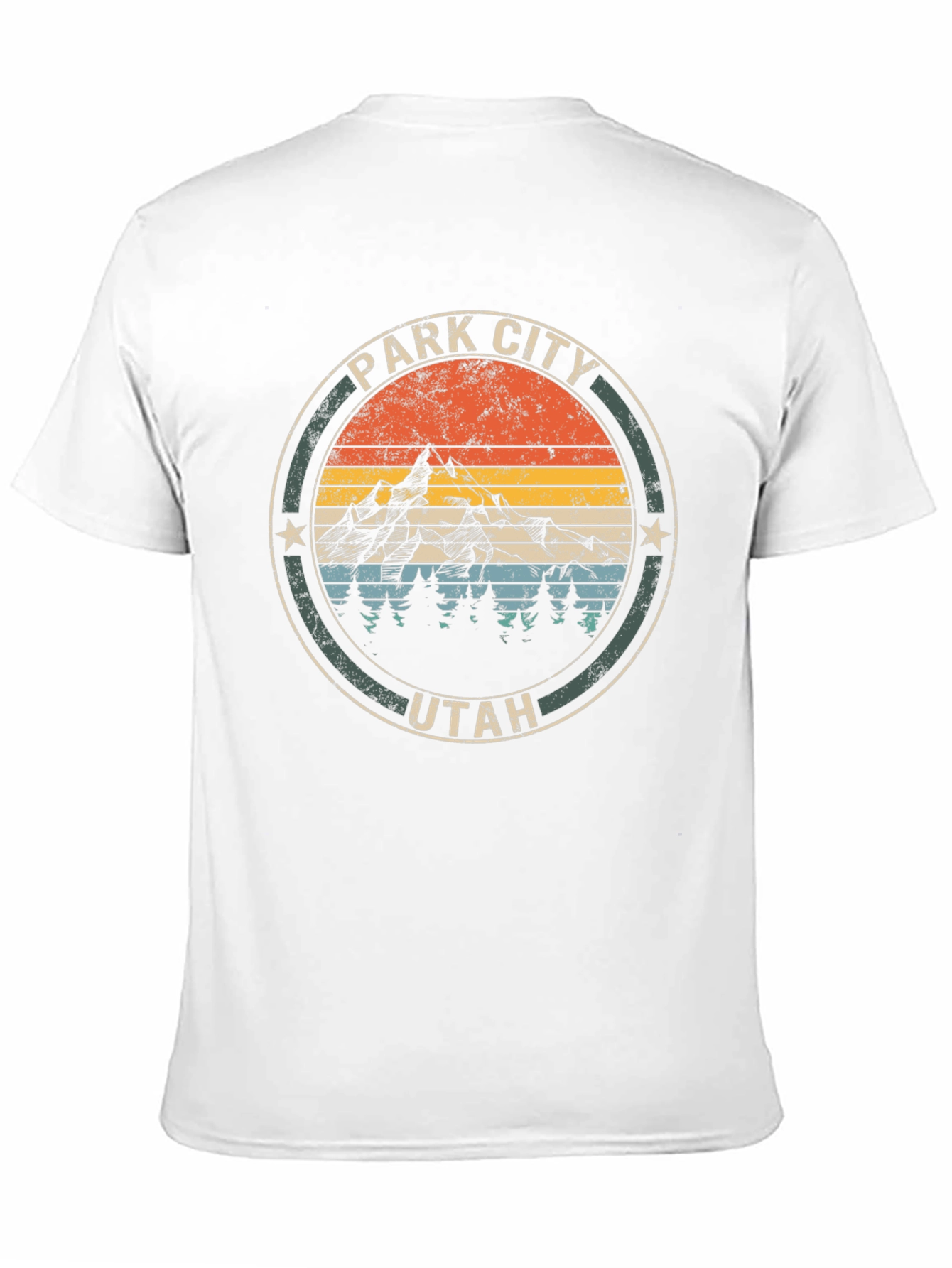 Park City Utah Retro Graphic T-Shirt