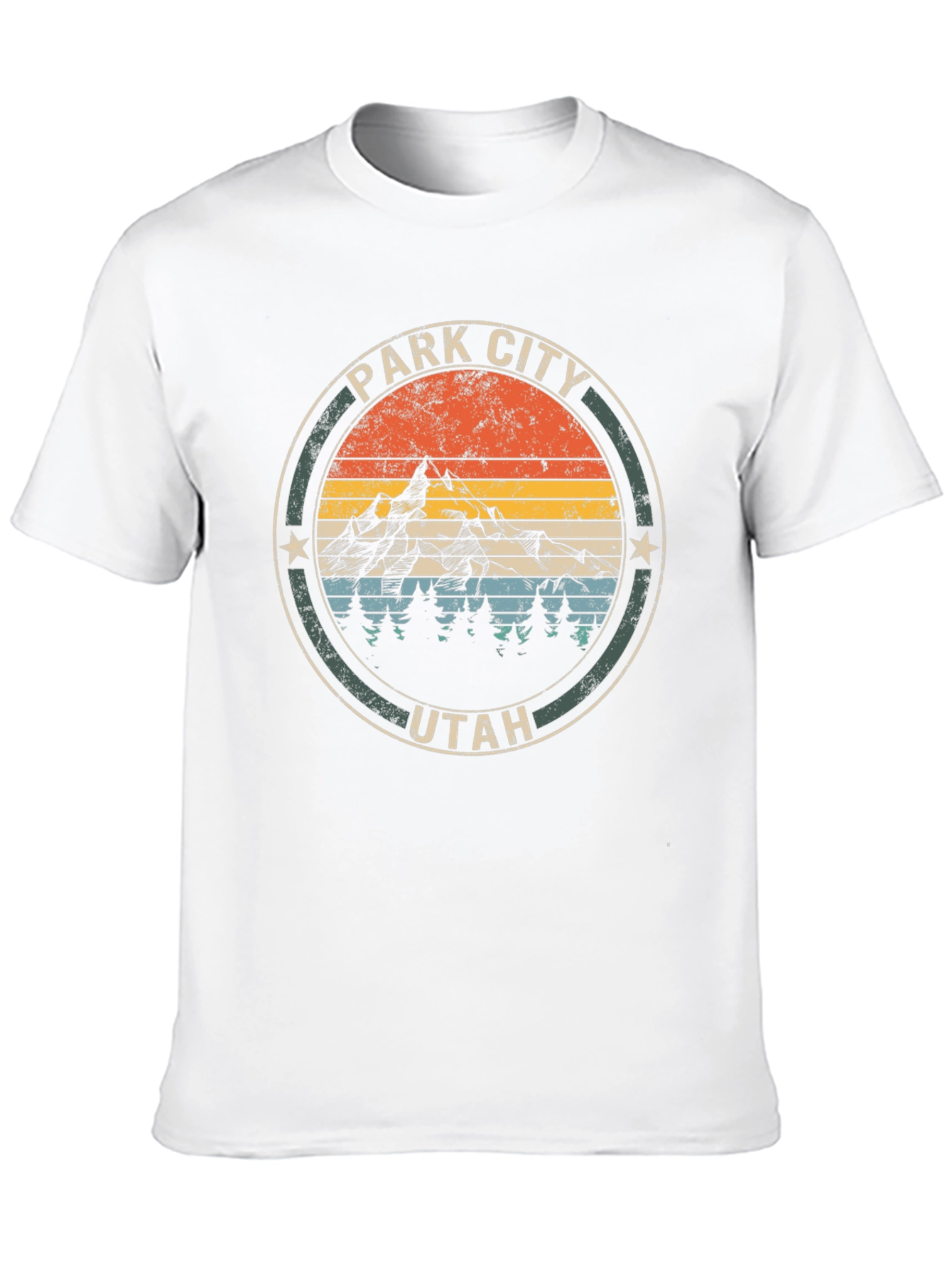 Park City Utah Retro Graphic T-Shirt