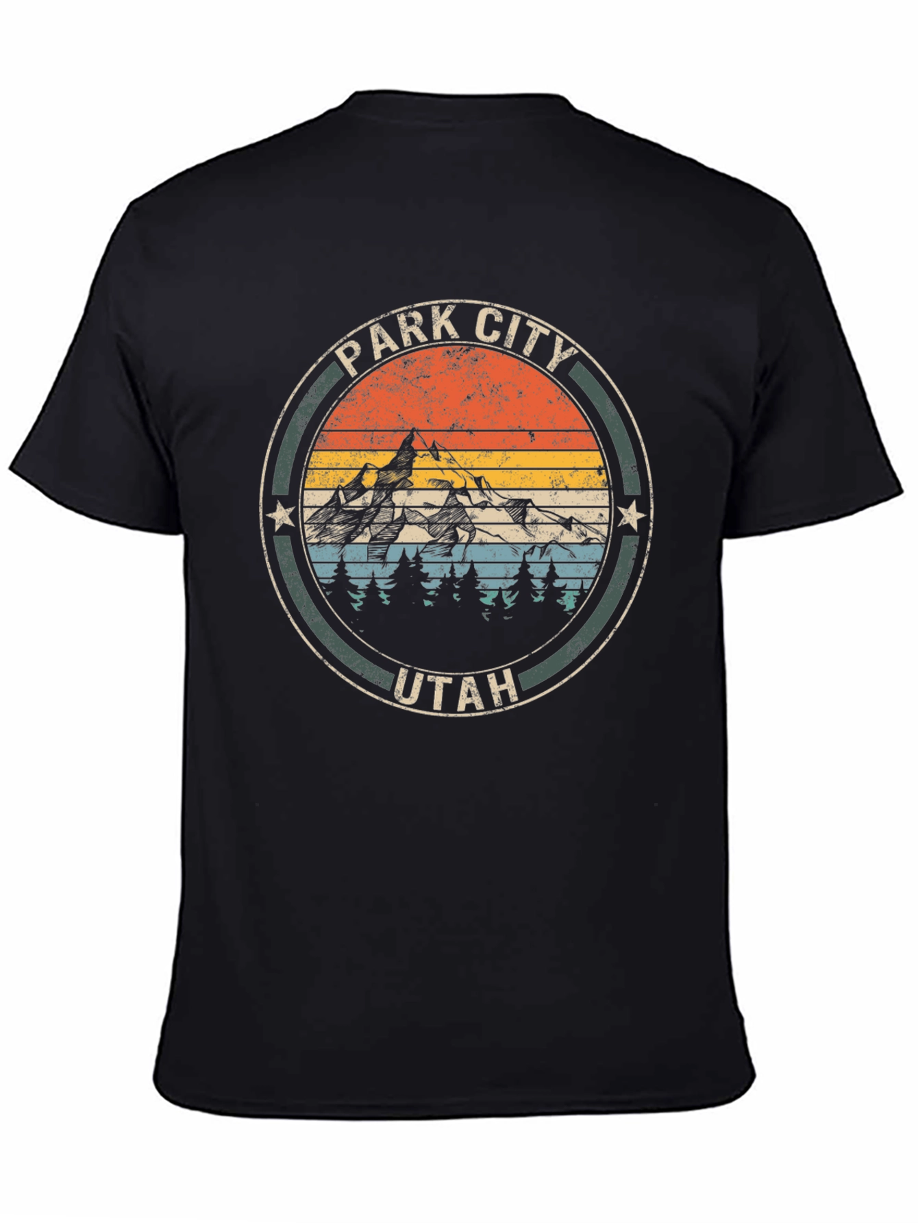 Park City Utah Retro Graphic T-Shirt