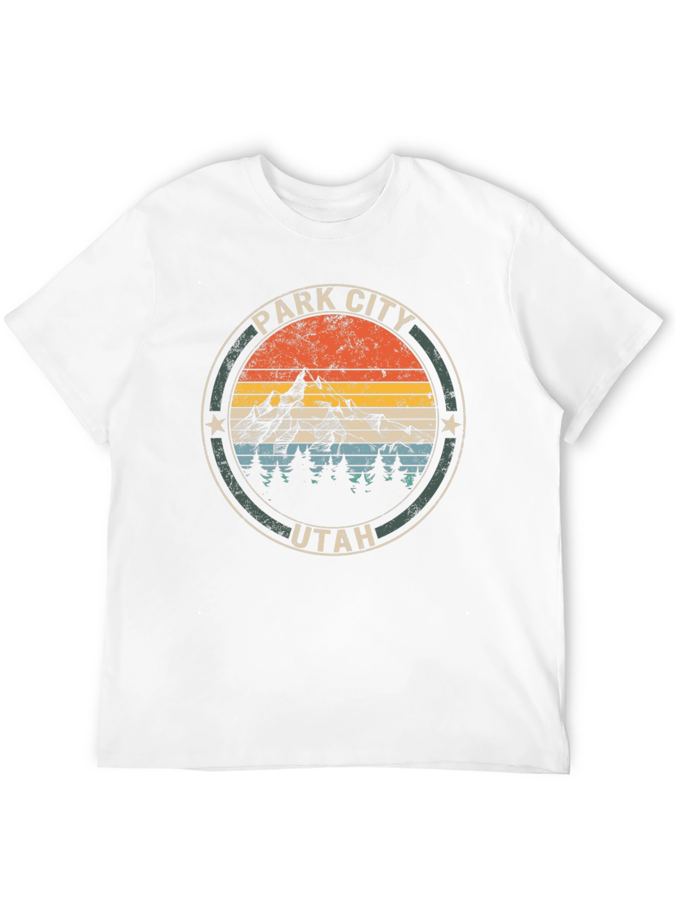 Park City Utah Retro Graphic T-Shirt