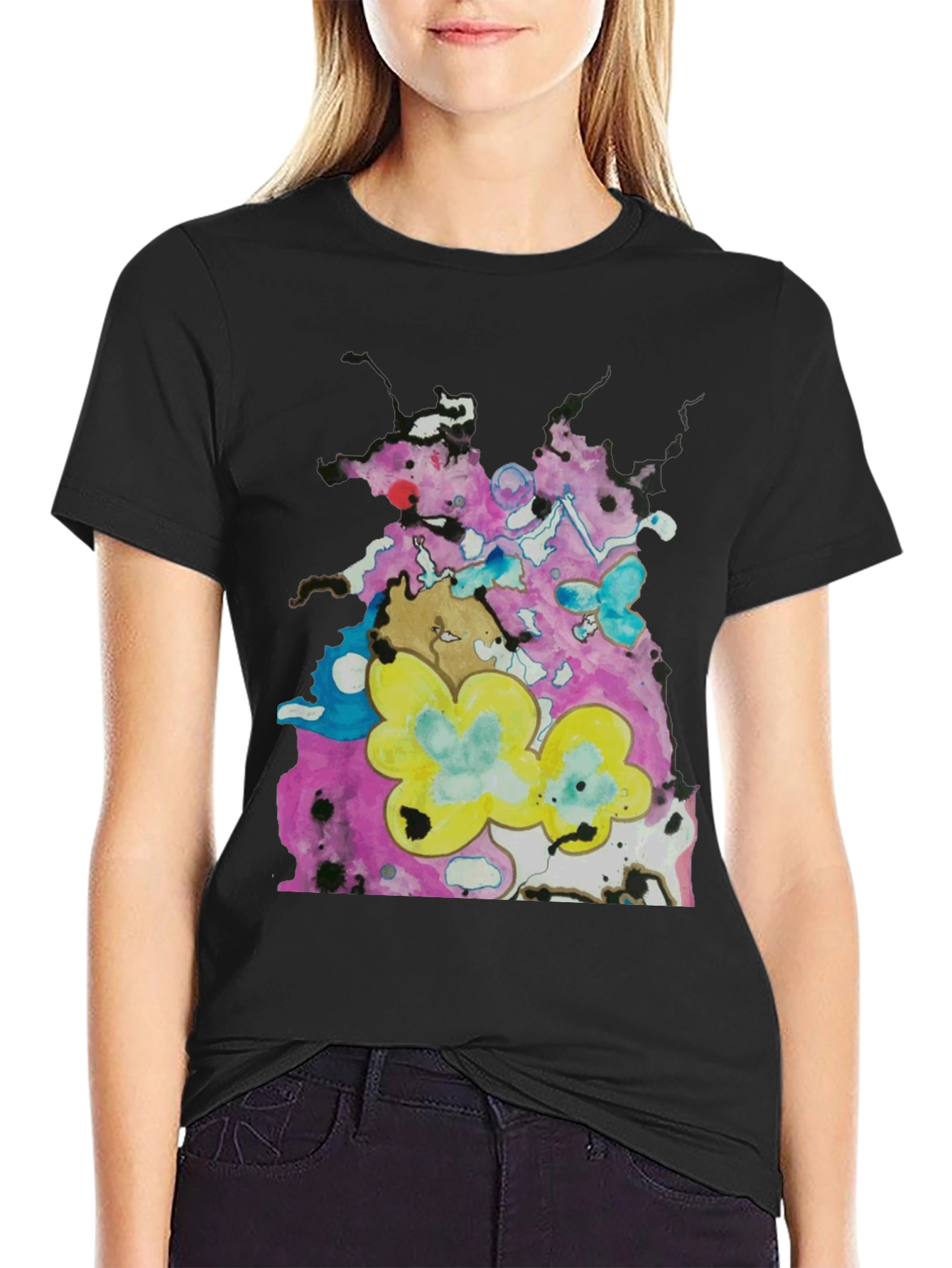 Abstract Art T-Shirt - Unique Graphic Tee