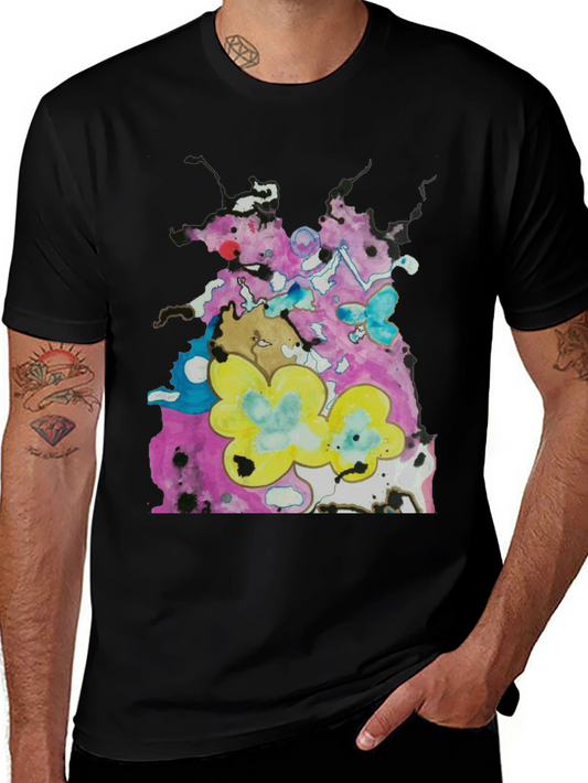 Abstract Art T-Shirt - Unique Graphic Tee