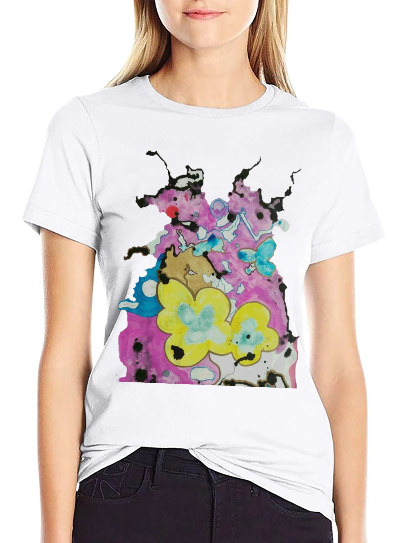Abstract Art T-Shirt - Unique Graphic Tee