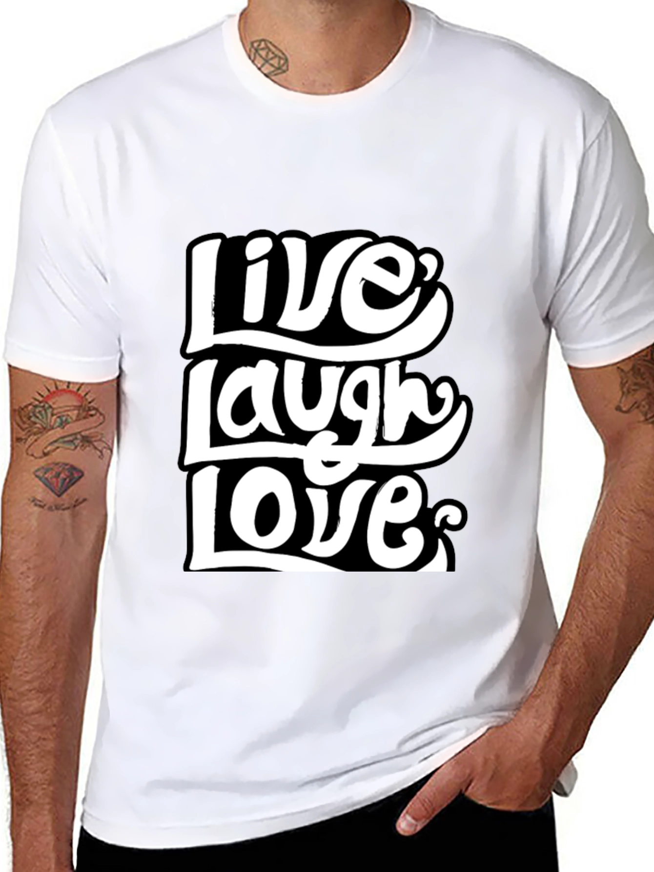 Live Laugh Love Graphic Tee
