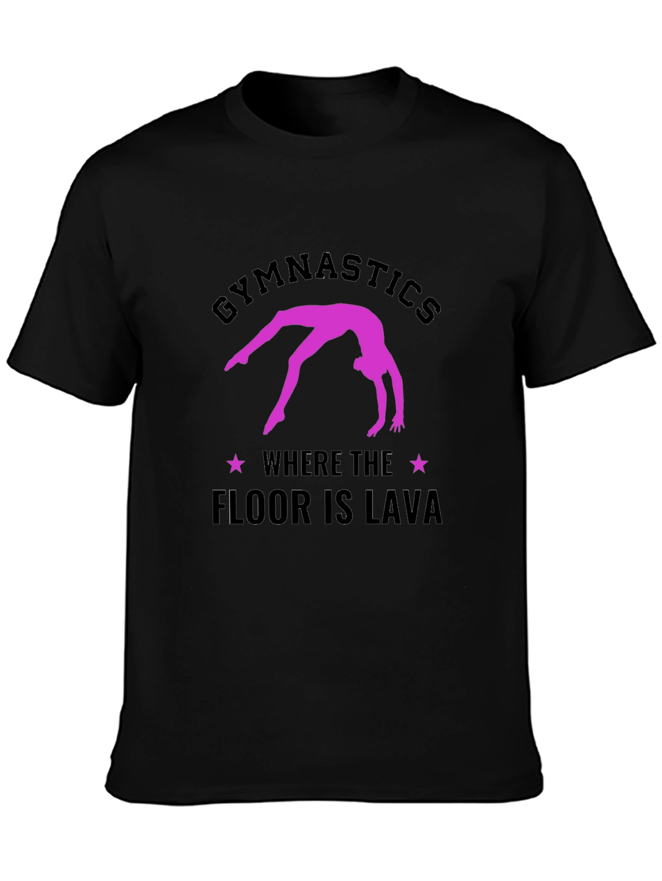 Gymnastics Where the Floor is Lava T-Shirt