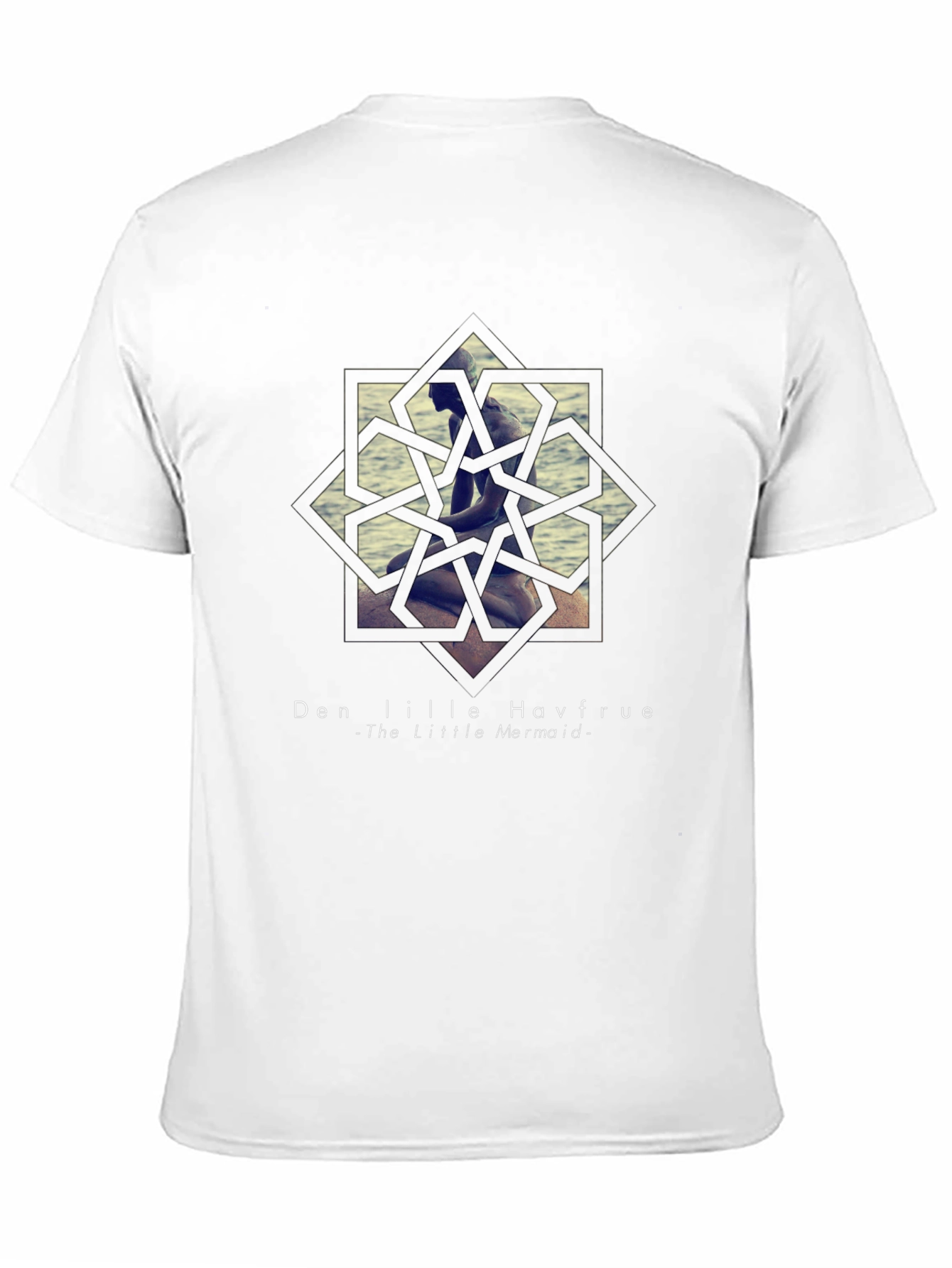 Little Mermaid Graphic Tee - Black Unisex T-Shirt