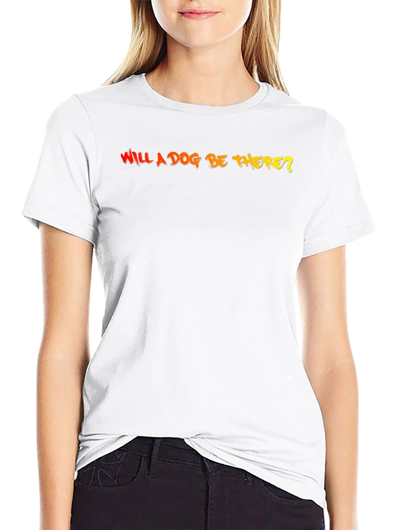 Will a Dog Be There? Graphic Tee