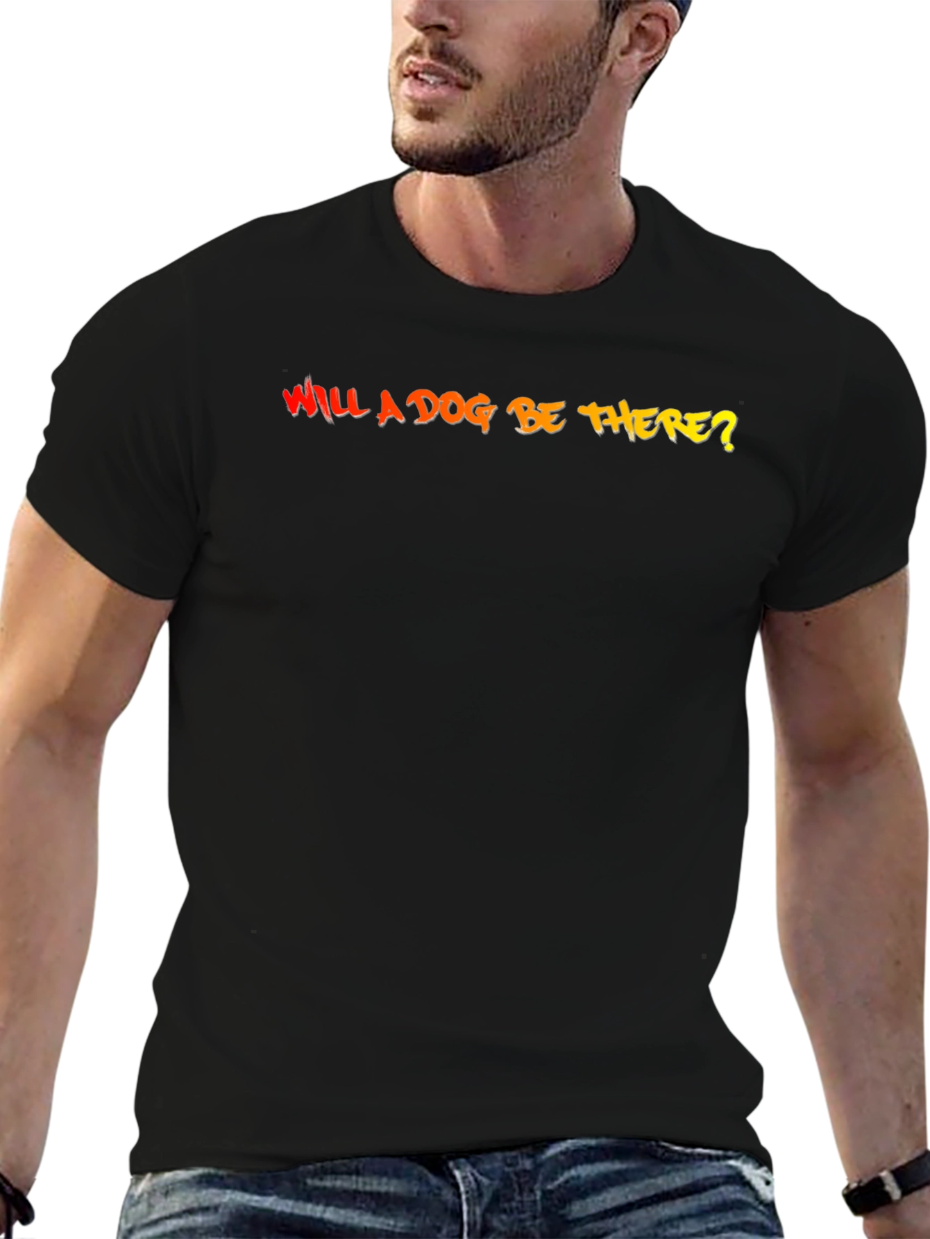 Will a Dog Be There? Graphic Tee