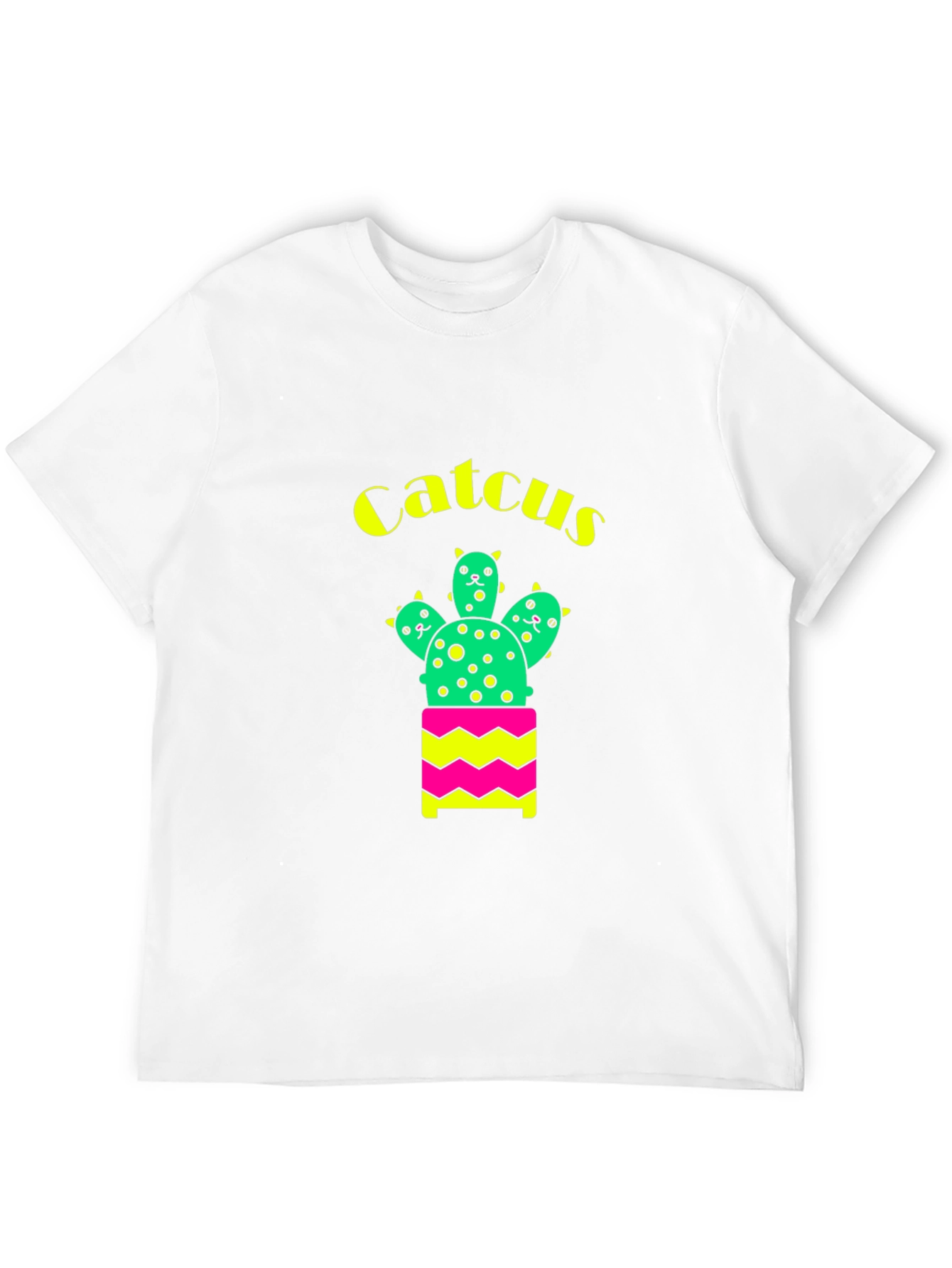 Catcus Graphic T-Shirt - Funny Cute Cactus Tee