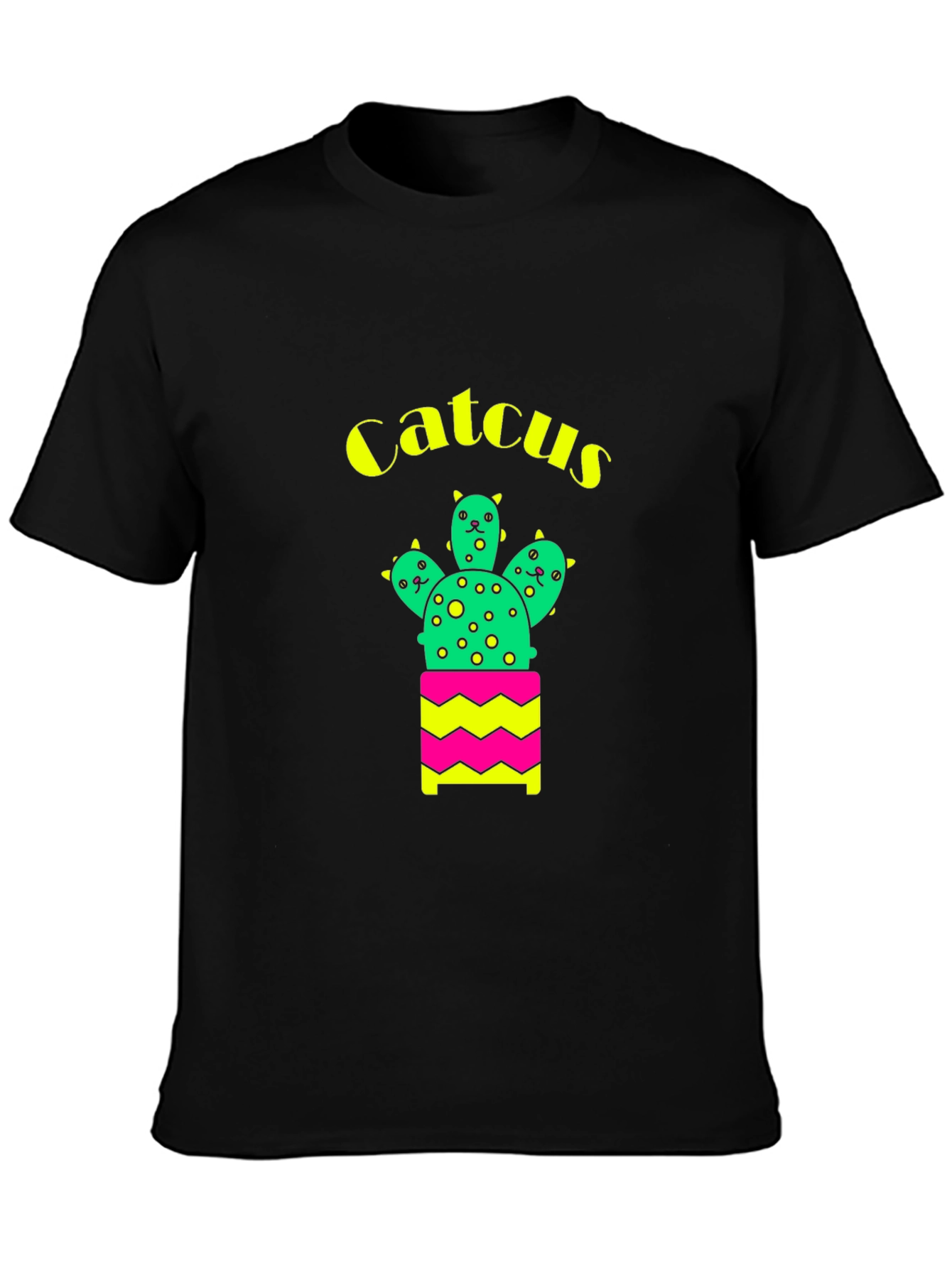 Catcus Graphic T-Shirt - Funny Cute Cactus Tee