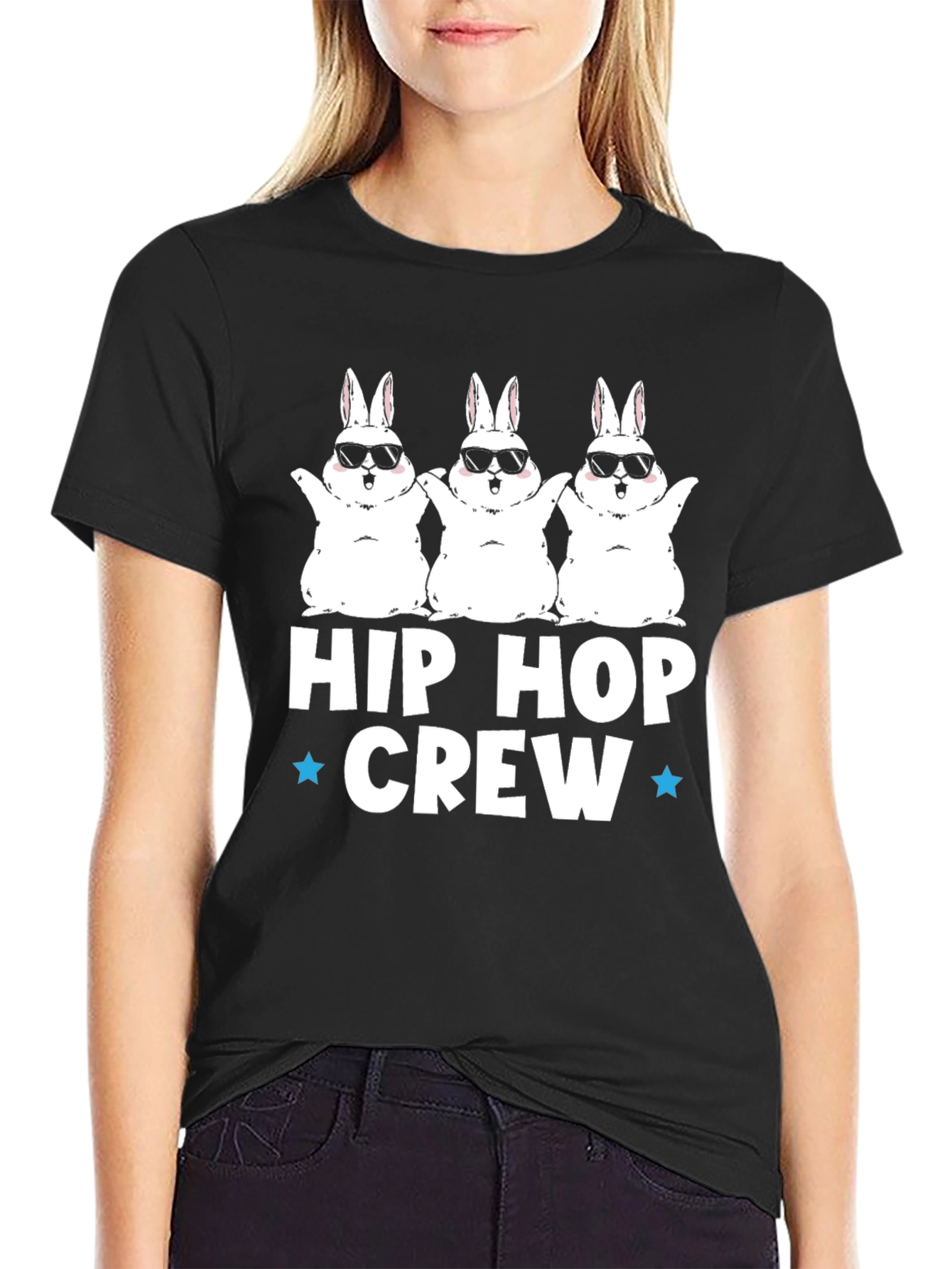 Hip Hop Crew Easter Bunny T-Shirt
