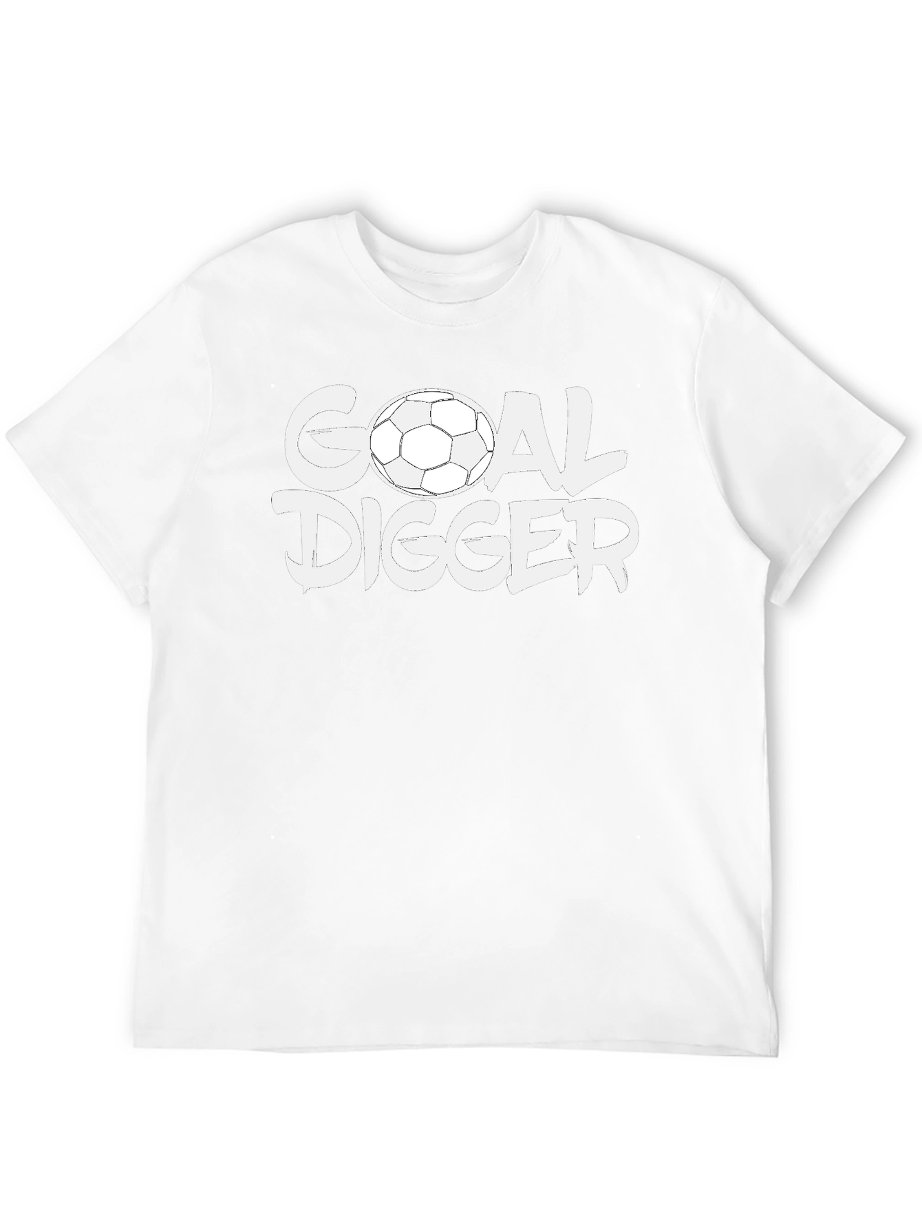 Goal Digger T-Shirt - Soccer Ball Graphic Tee