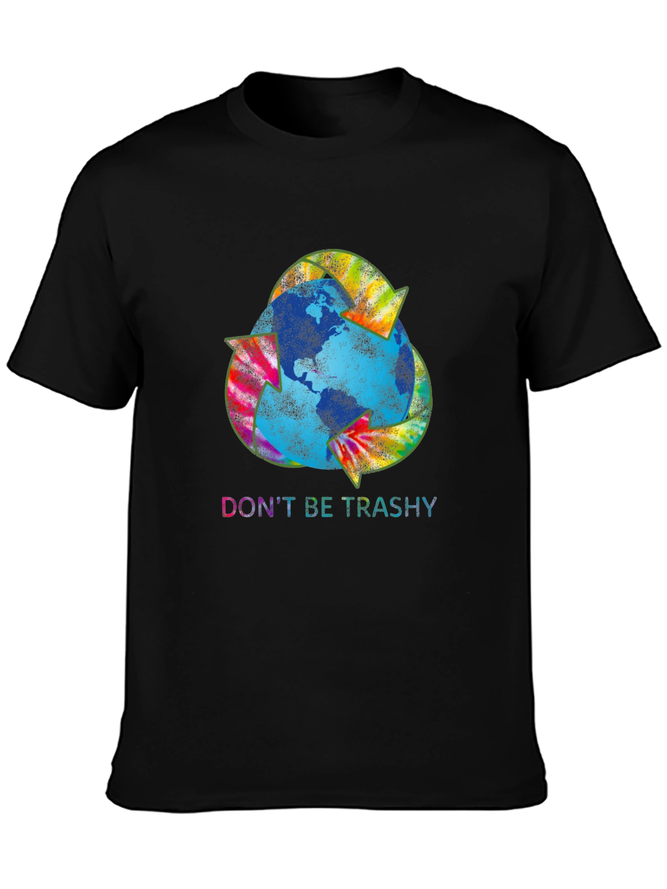 Eco-Friendly Recycle Earth Graphic T-Shirt