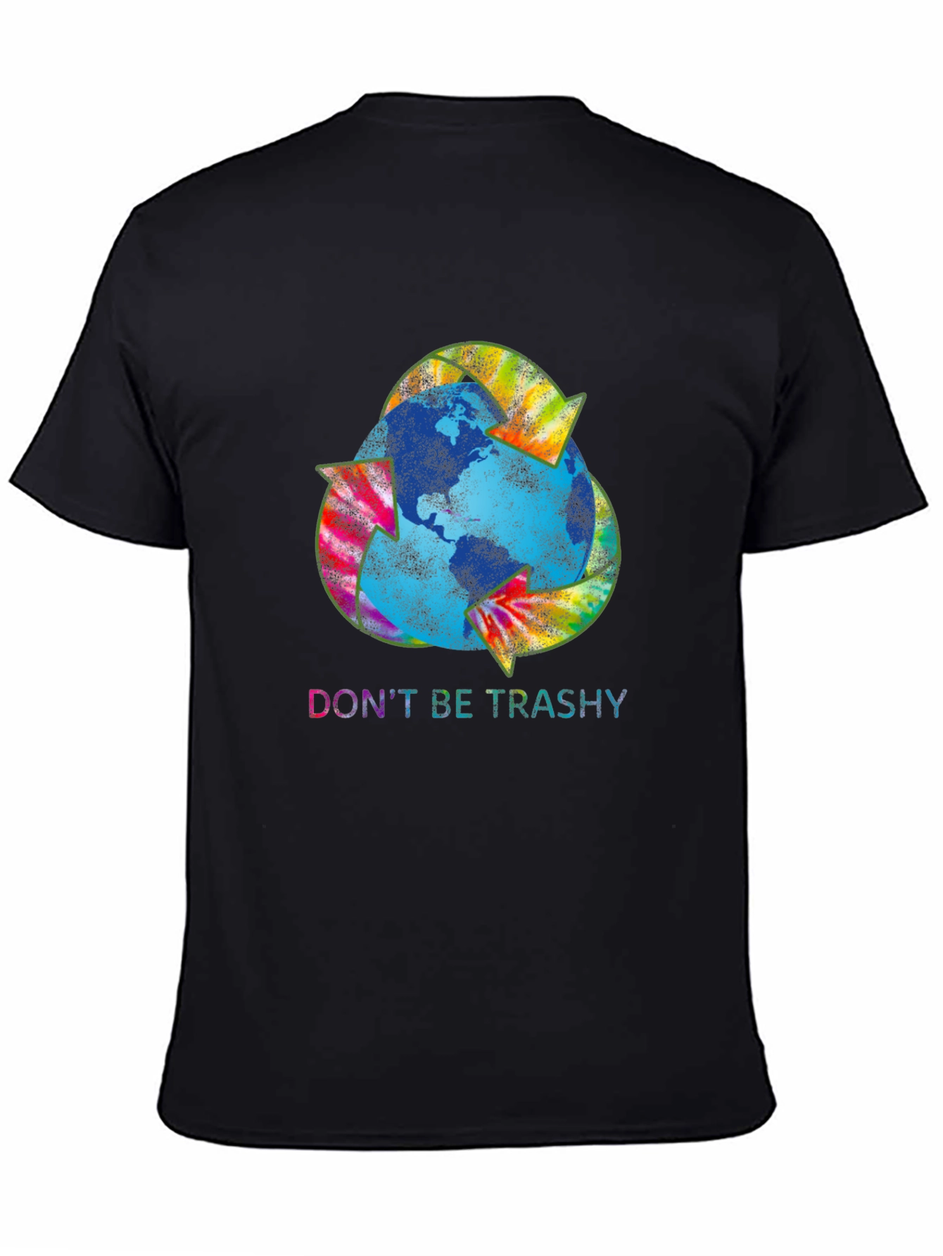 Eco-Friendly Recycle Earth Graphic T-Shirt
