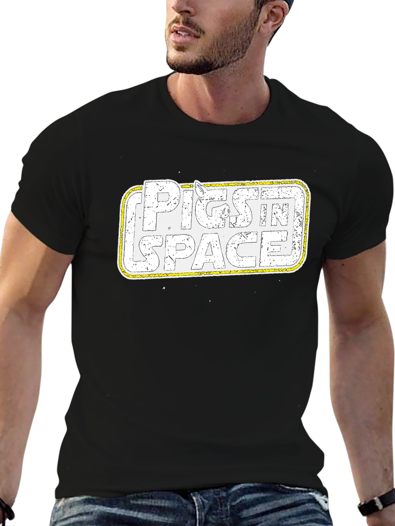 Pigs in Space Graphic T-Shirt