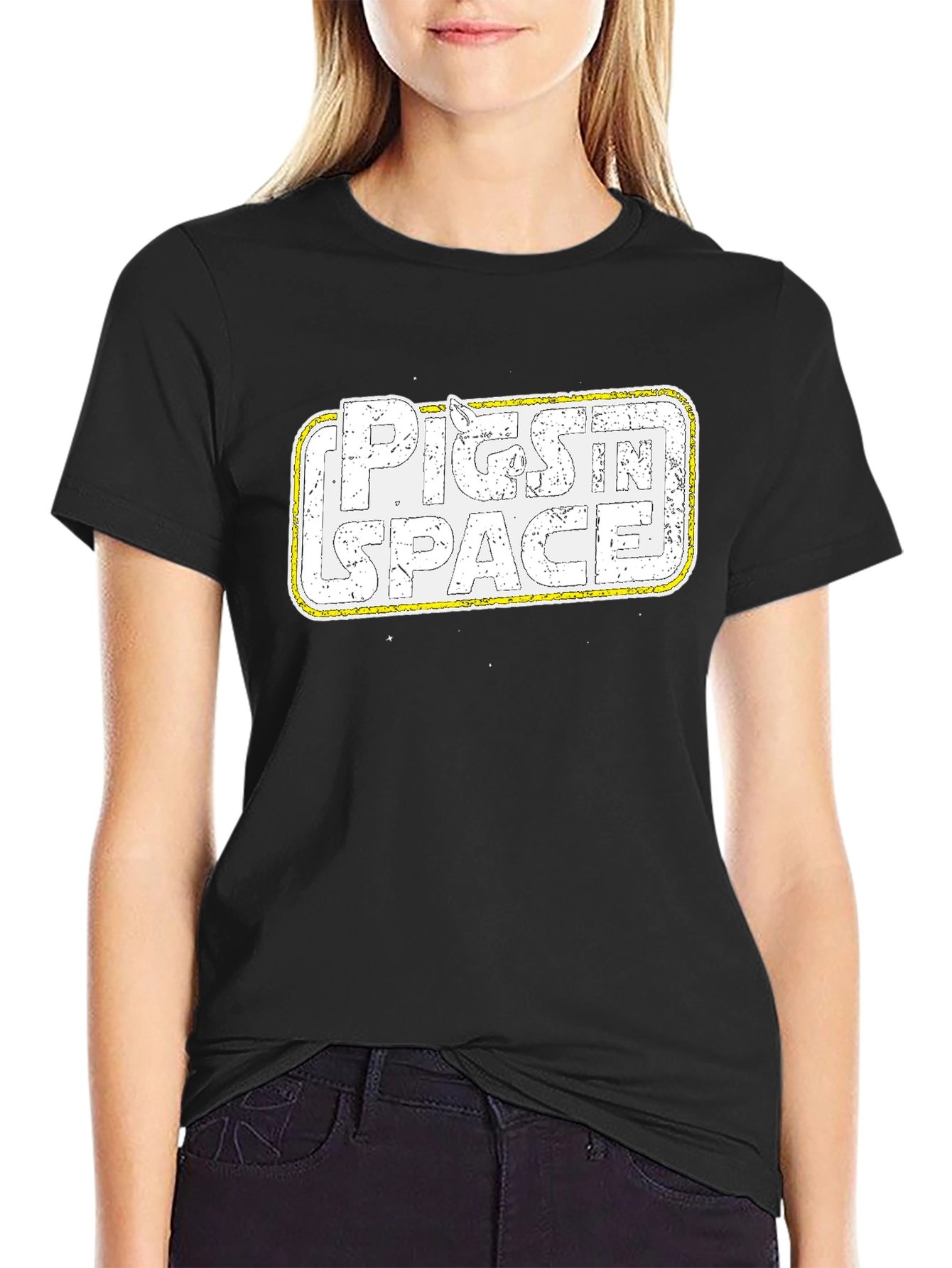 Pigs in Space Graphic T-Shirt