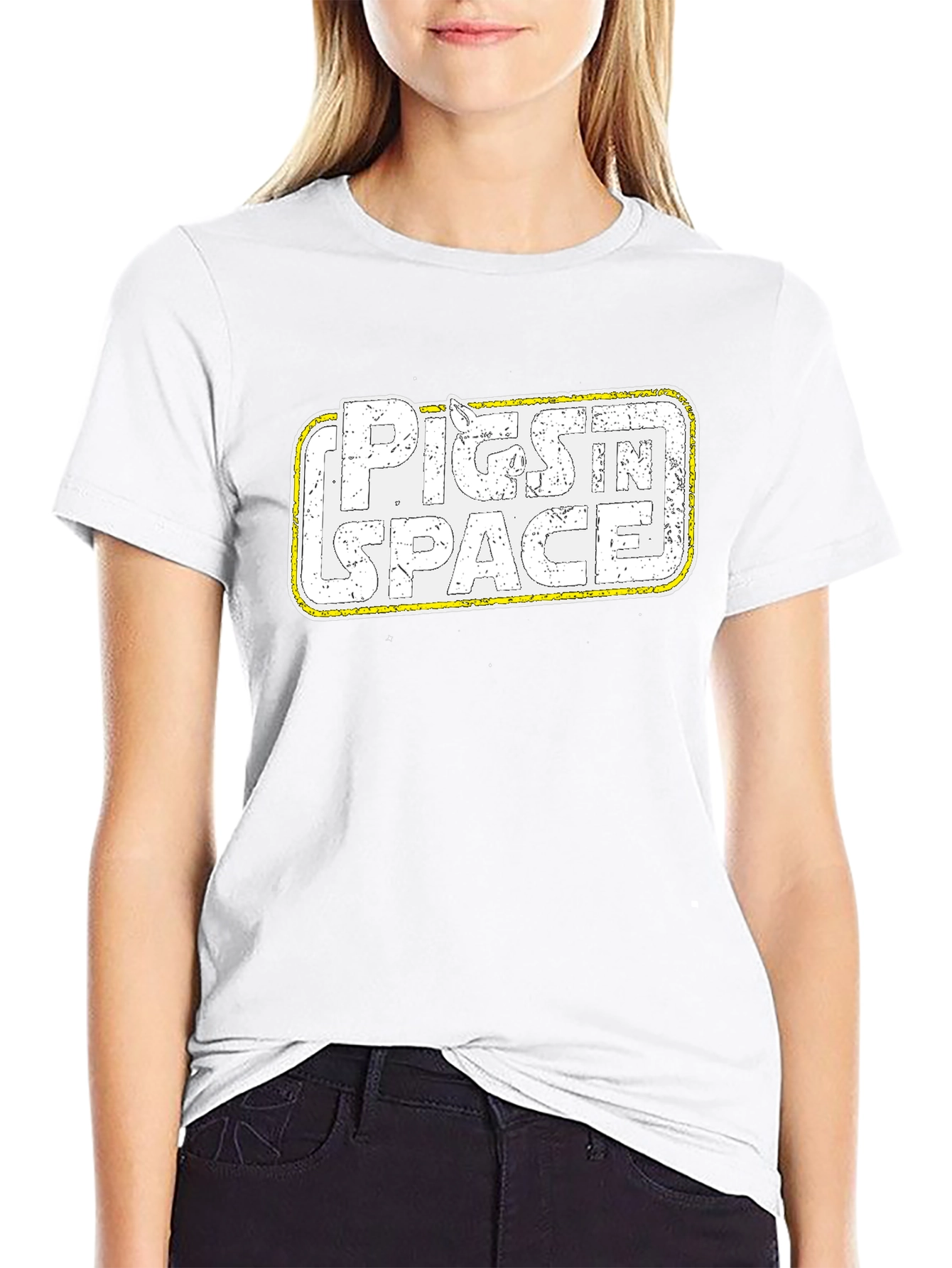 Pigs in Space Graphic T-Shirt