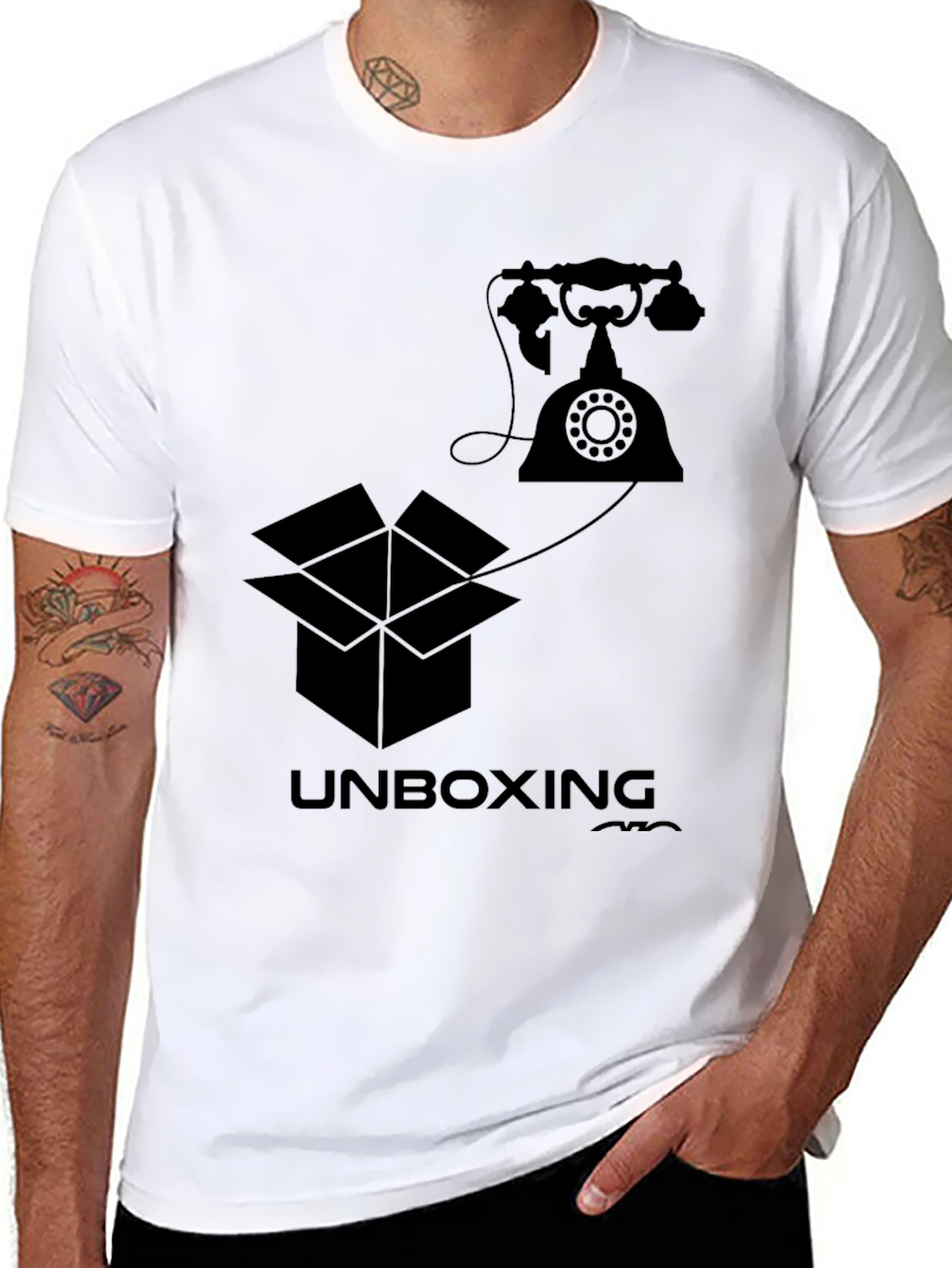 Unboxing Telephone T-Shirt