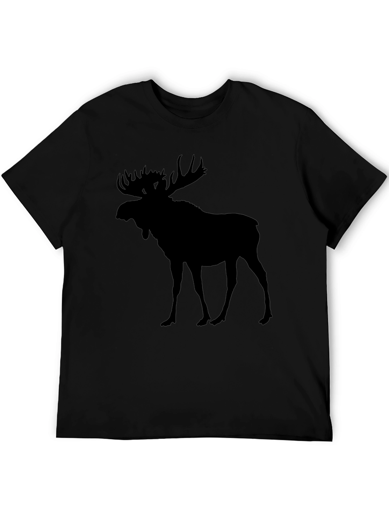 Black Moose Graphic Tee Shirt