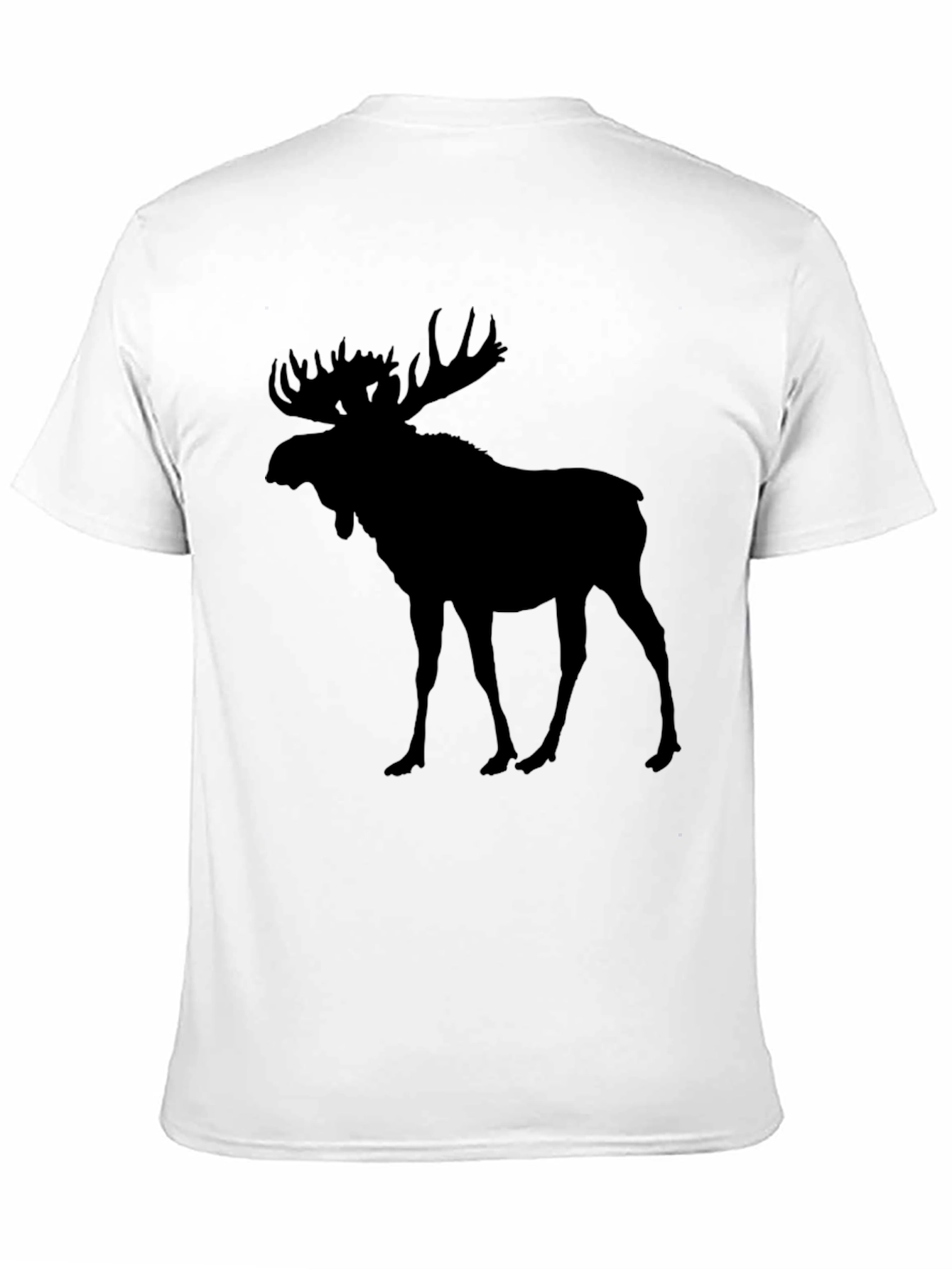Black Moose Graphic Tee Shirt