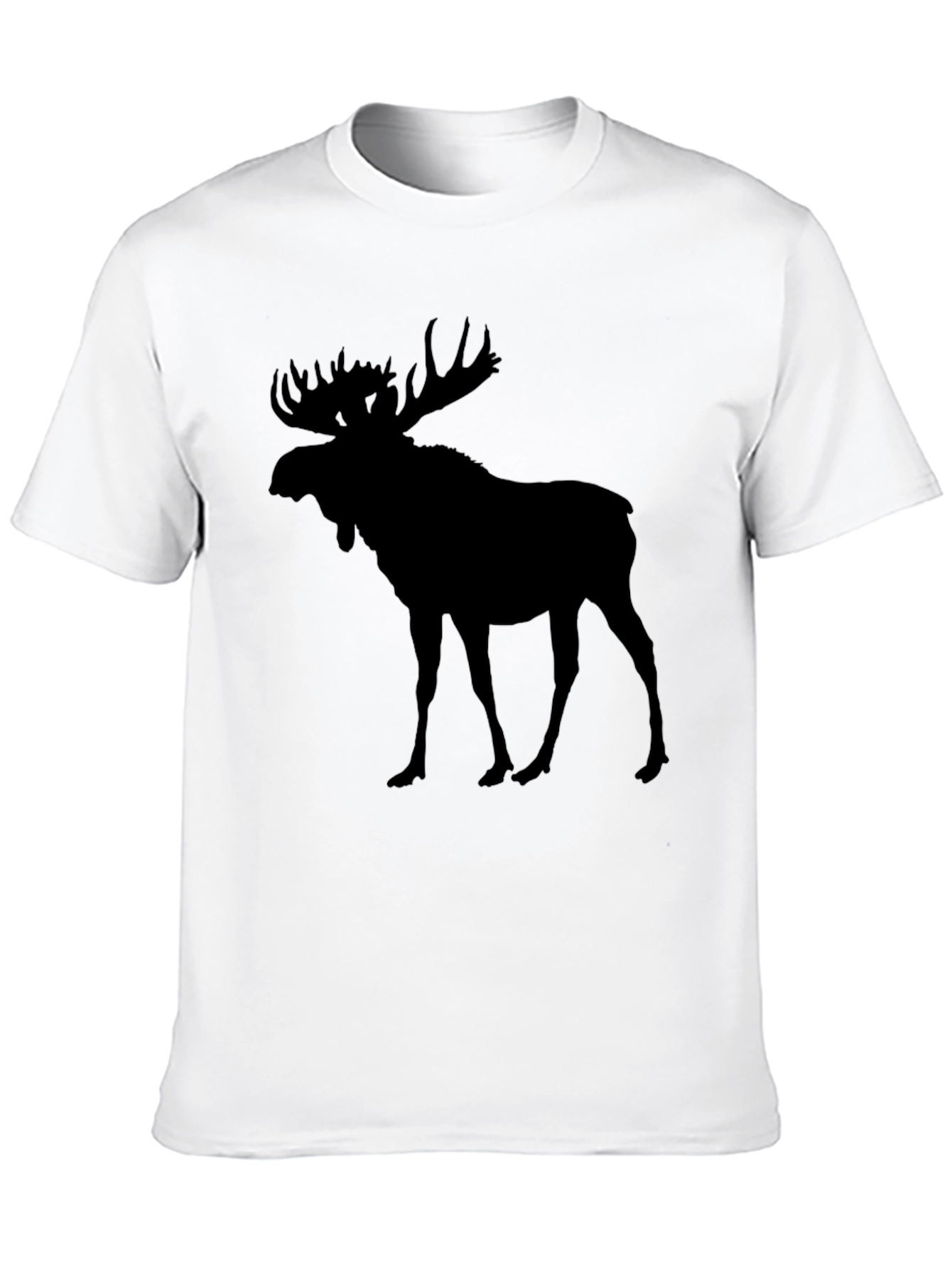 Black Moose Graphic Tee Shirt