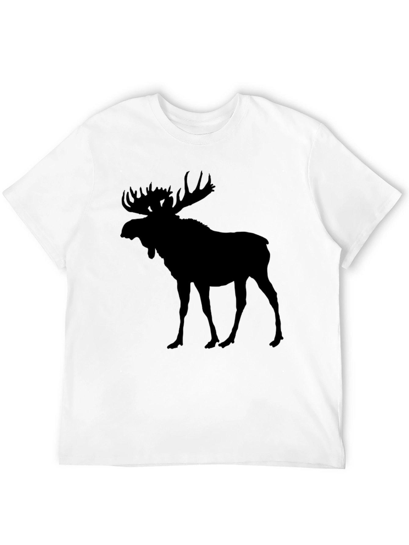 Black Moose Graphic Tee Shirt