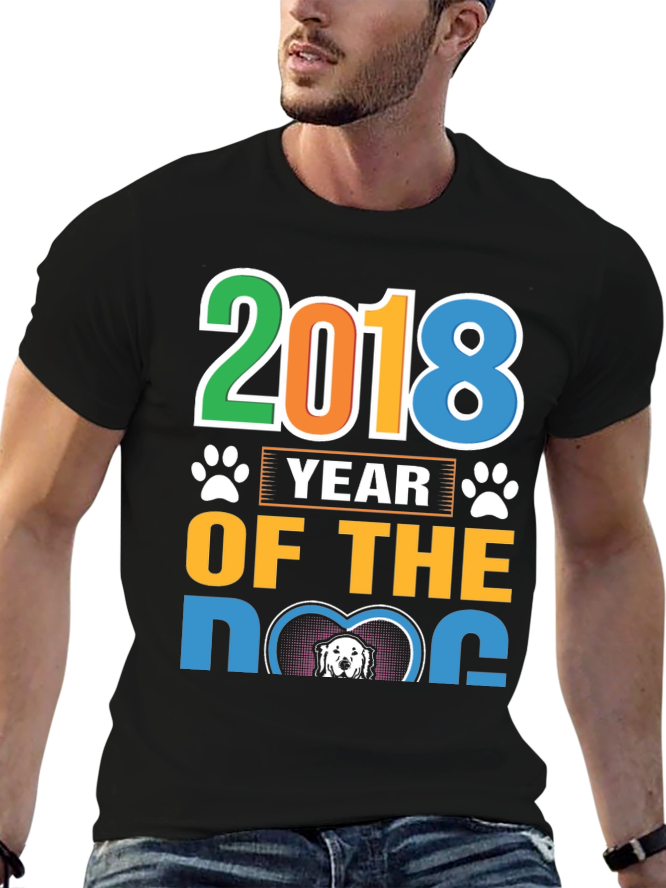 2018 Year of the Dog Graphic Tee