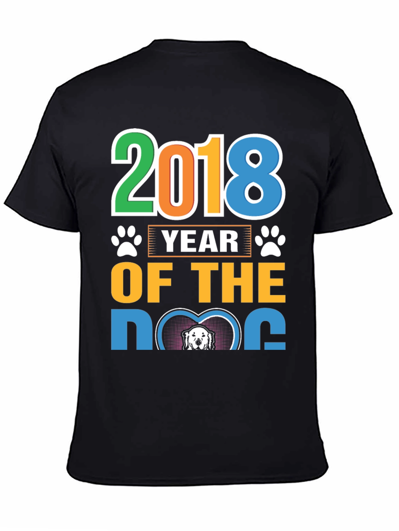 2018 Year of the Dog Graphic Tee