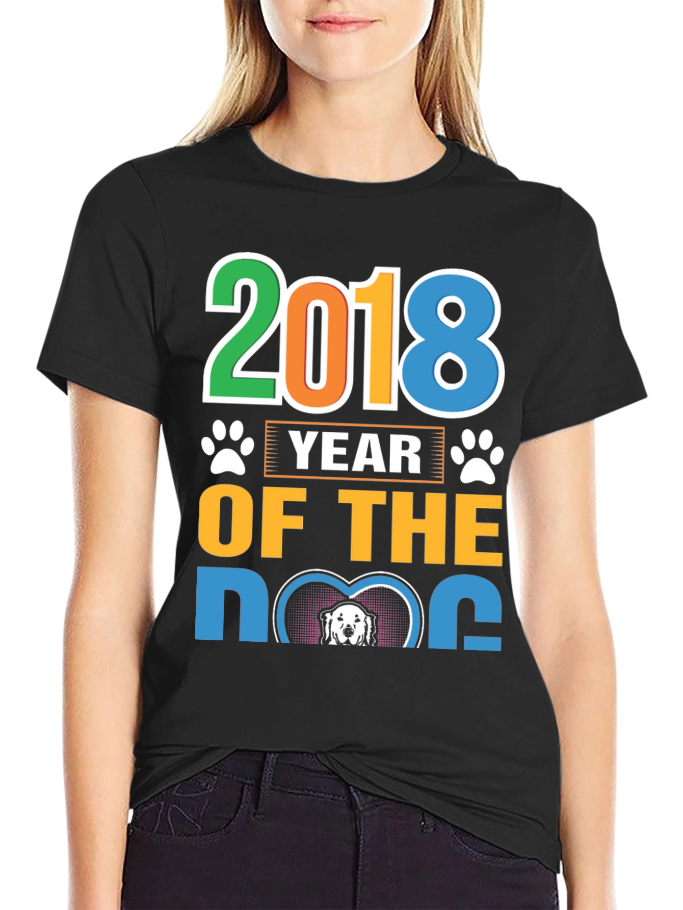 2018 Year of the Dog Graphic Tee