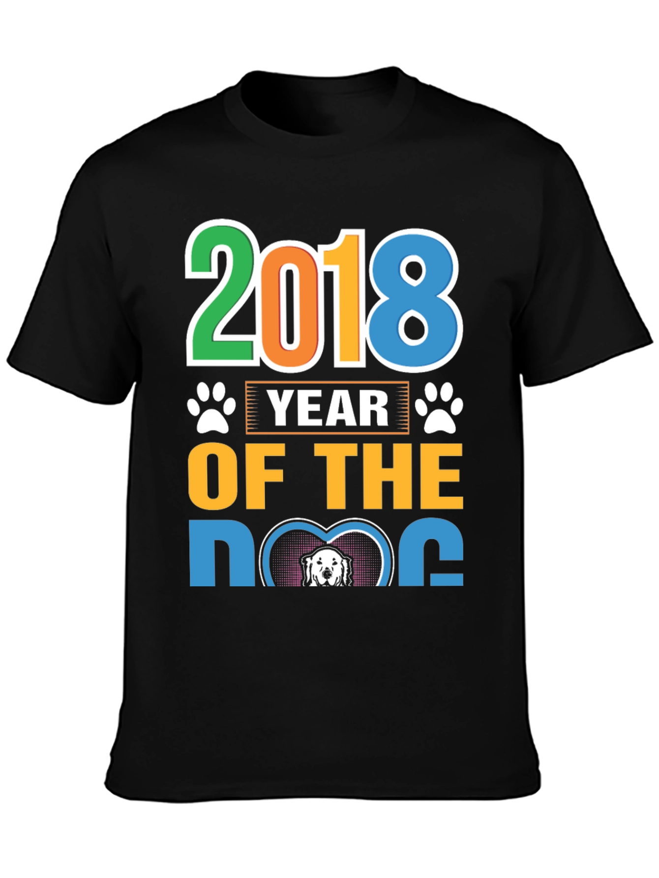 2018 Year of the Dog Graphic Tee