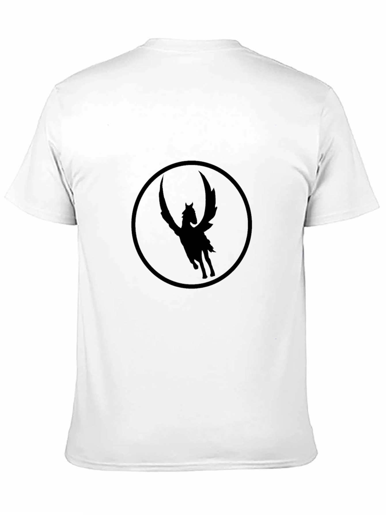 Black Pegasus Graphic Tee - Stylish & Comfortable