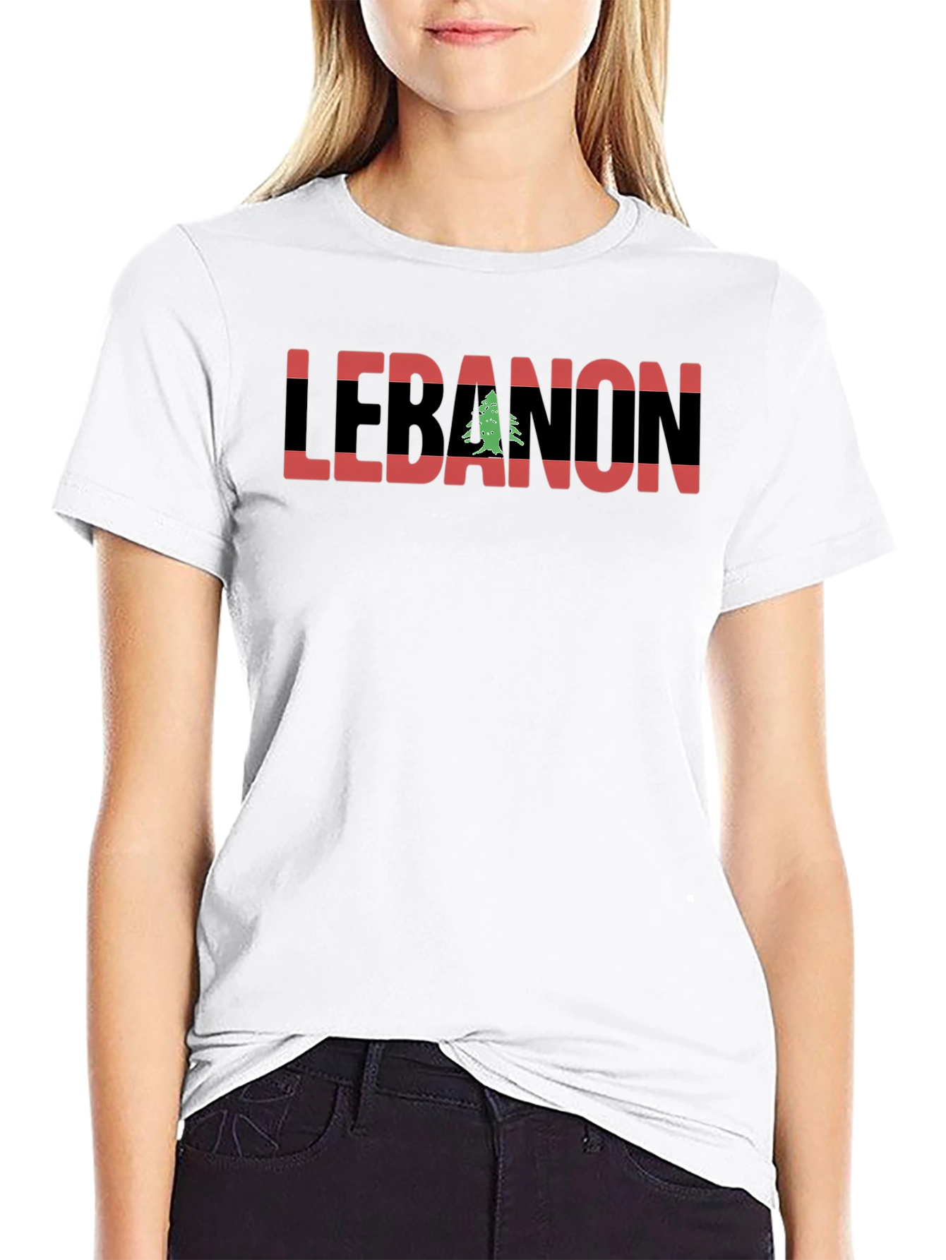 Lebanon Flag T-Shirt - Country Pride Tee