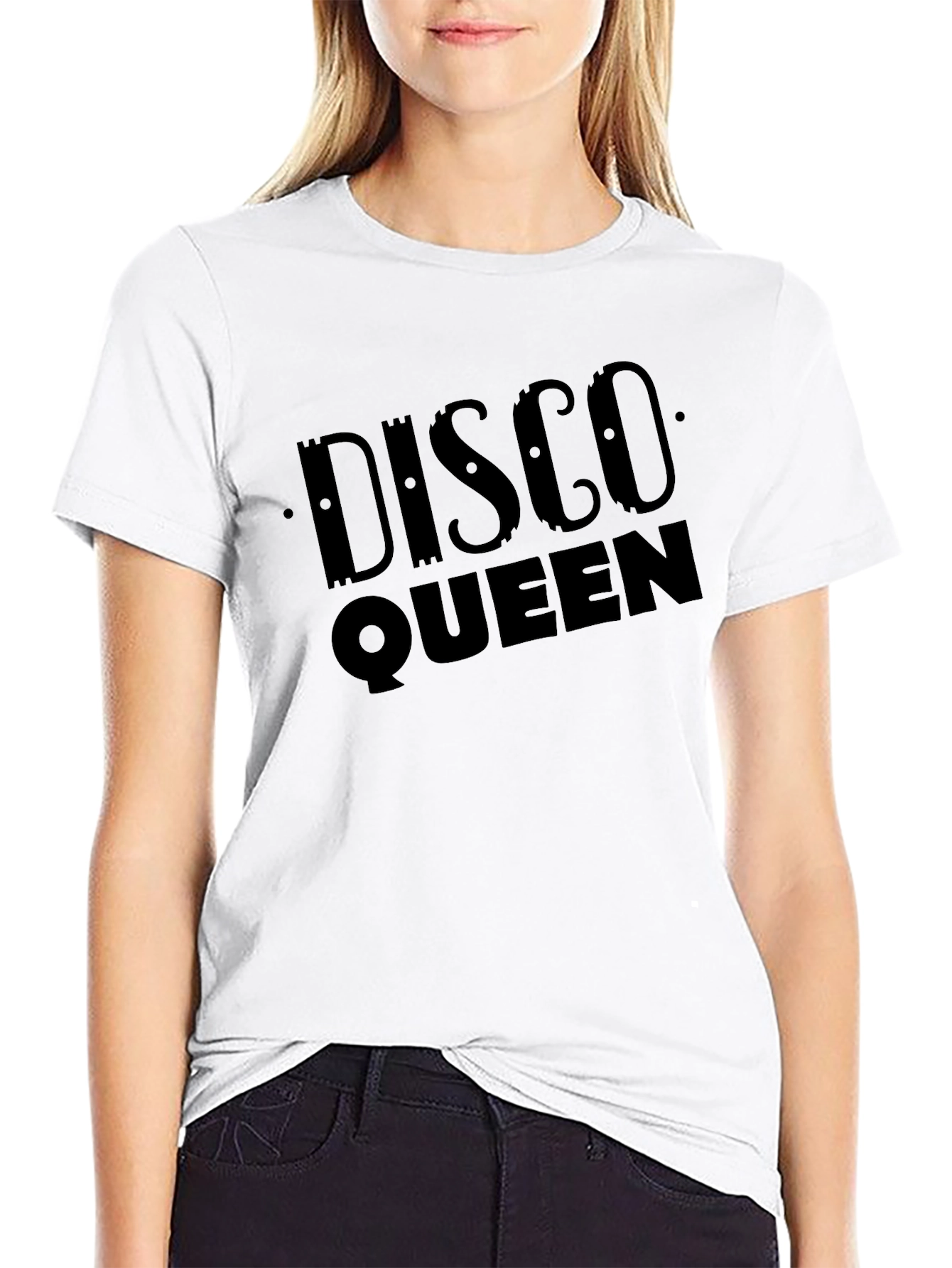 Disco Queen Black T-Shirt