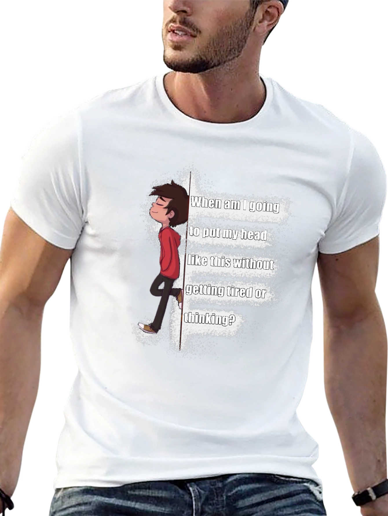Stylish Graphic Tee - When am I going...