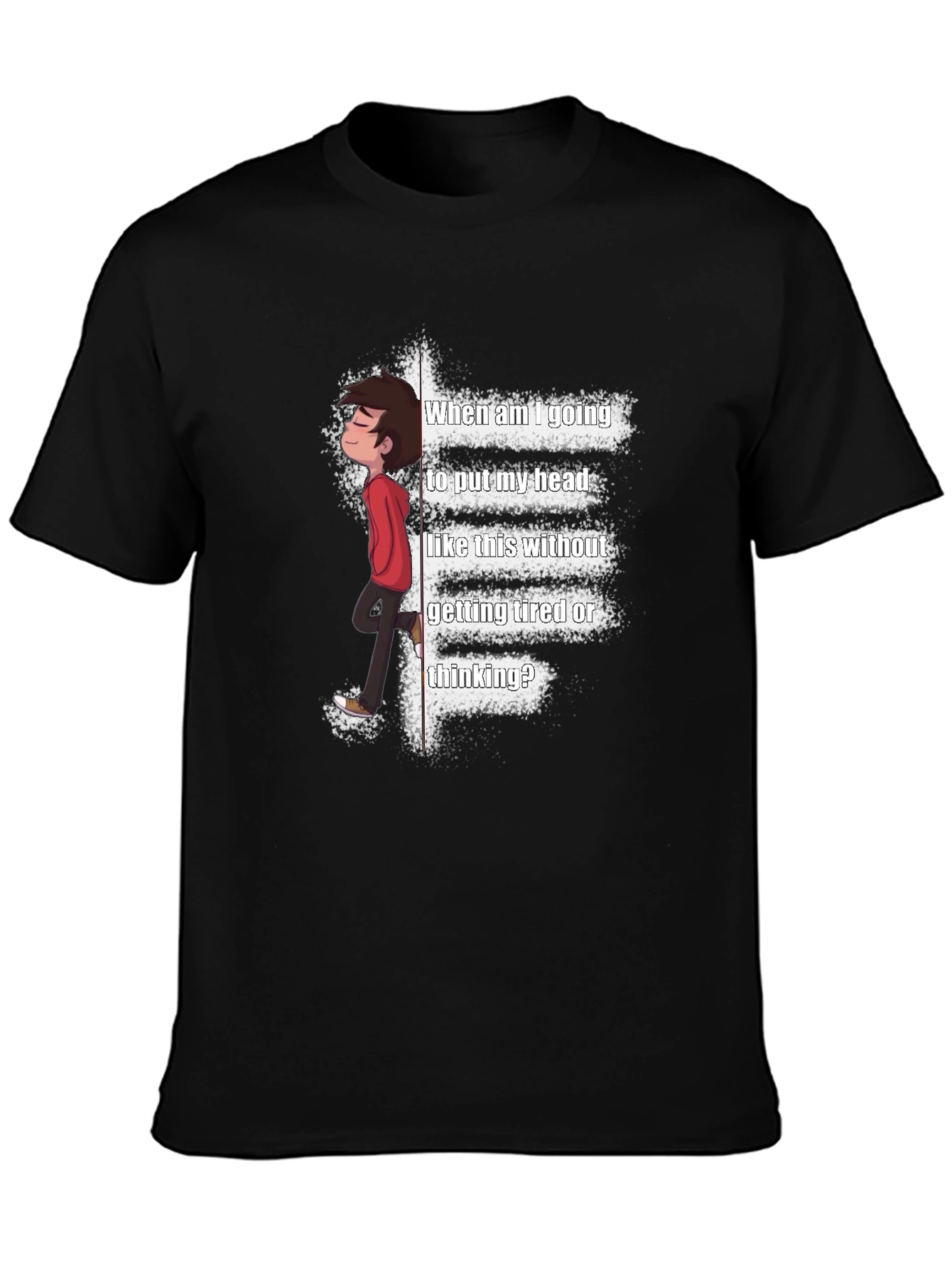 Stylish Graphic Tee - When am I going...
