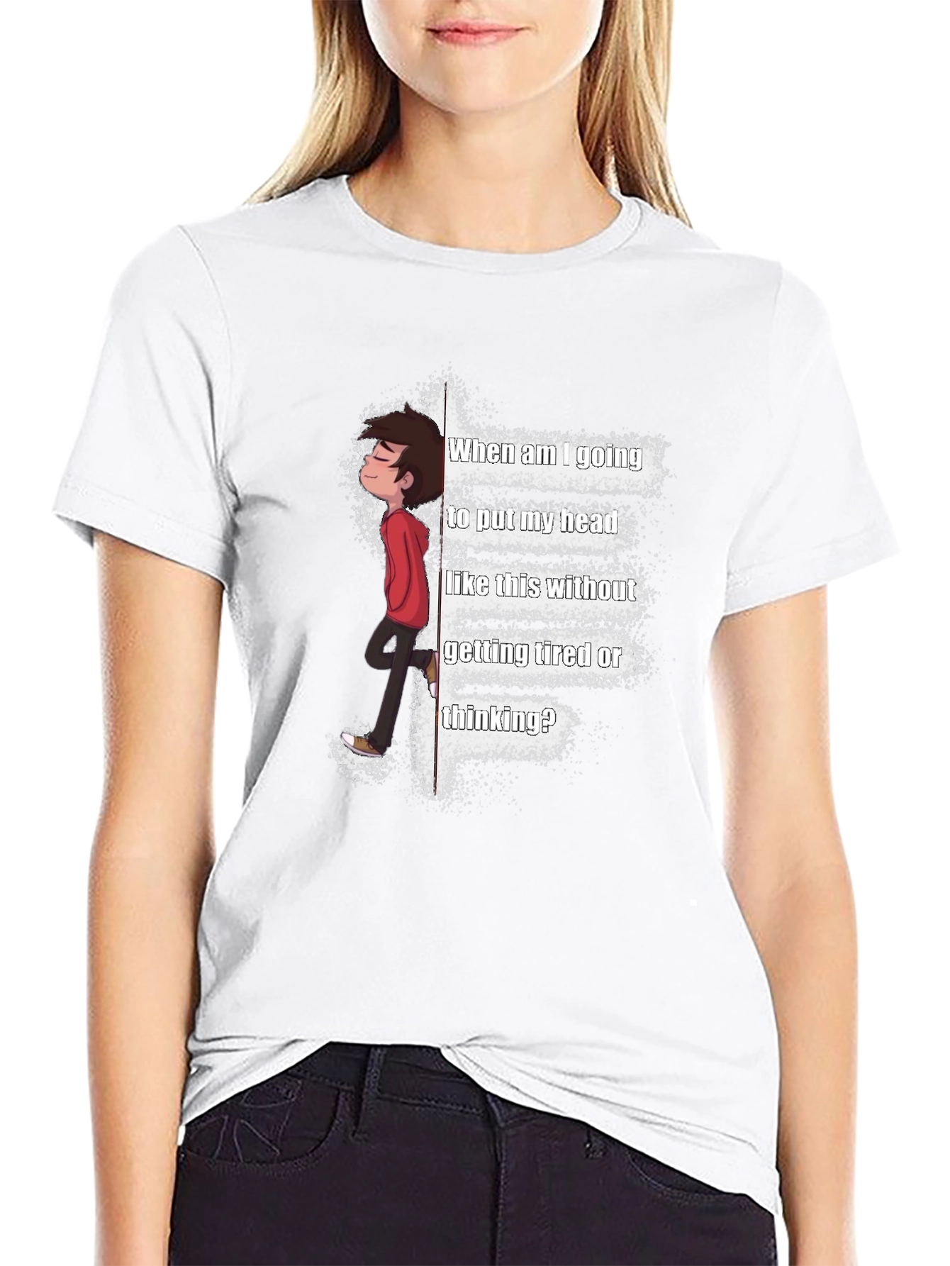 Stylish Graphic Tee - When am I going...