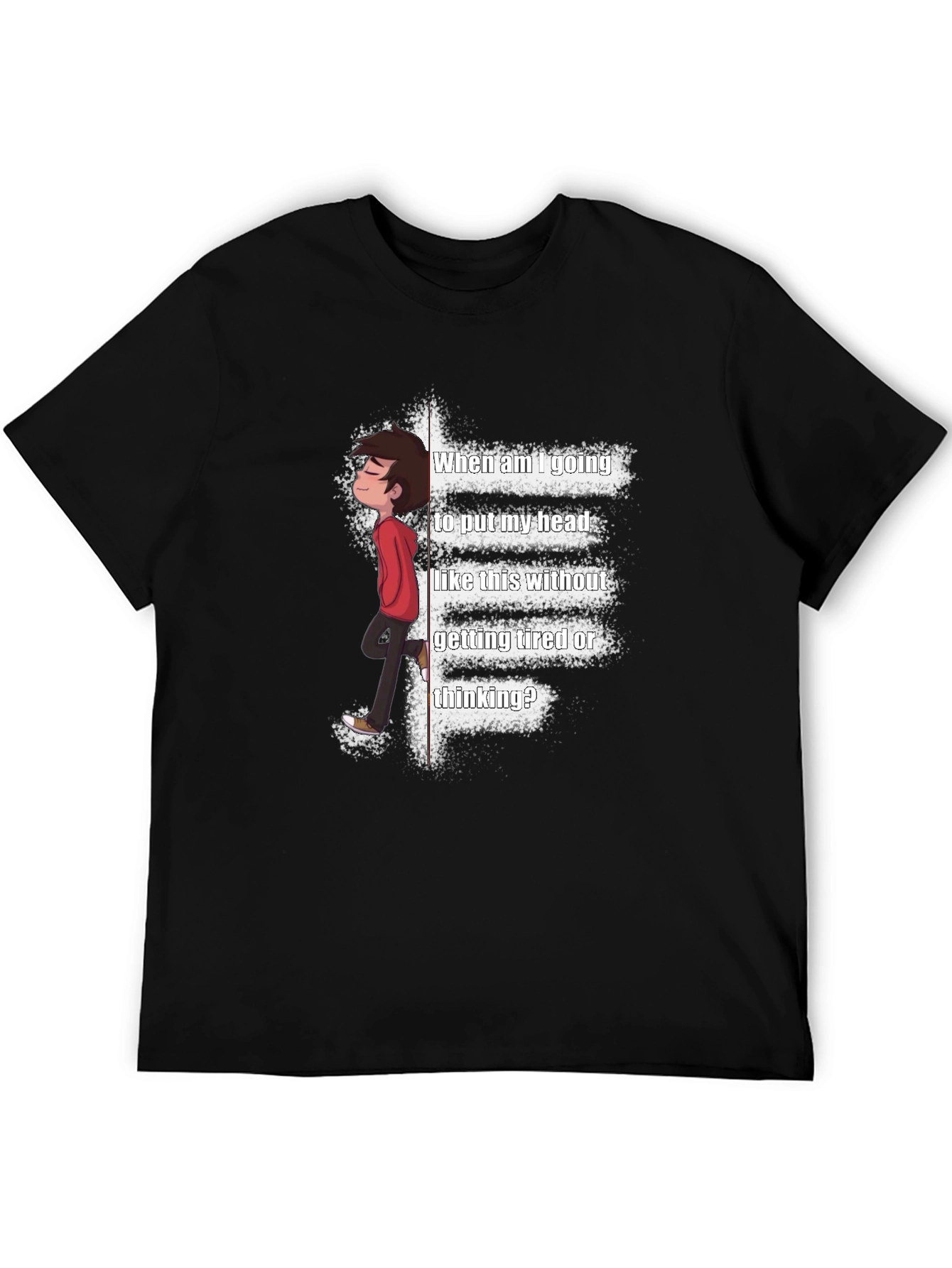Stylish Graphic Tee - When am I going...