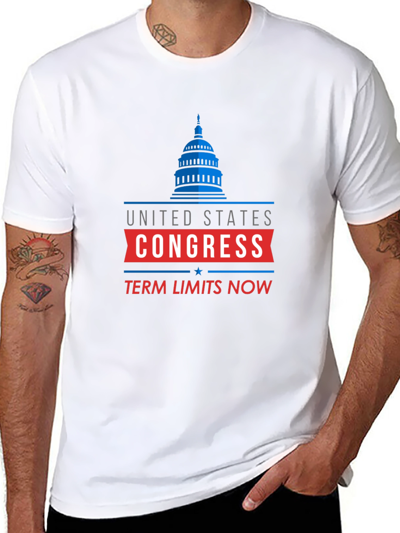 United States Congress Term Limits Now T-Shirt